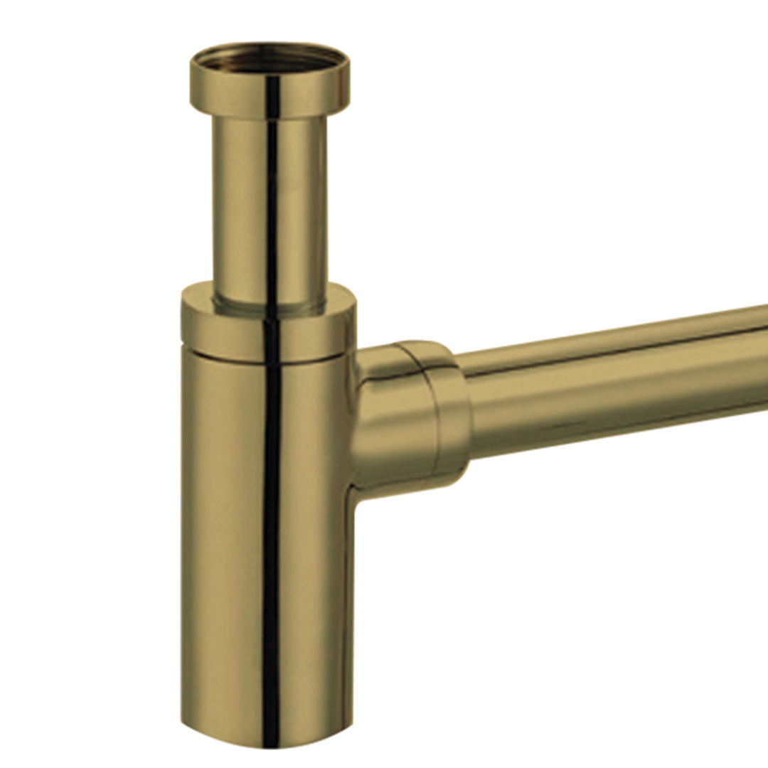 DAX Sink P Trap - Matt Gold Finish (DAX-010-01-GL)