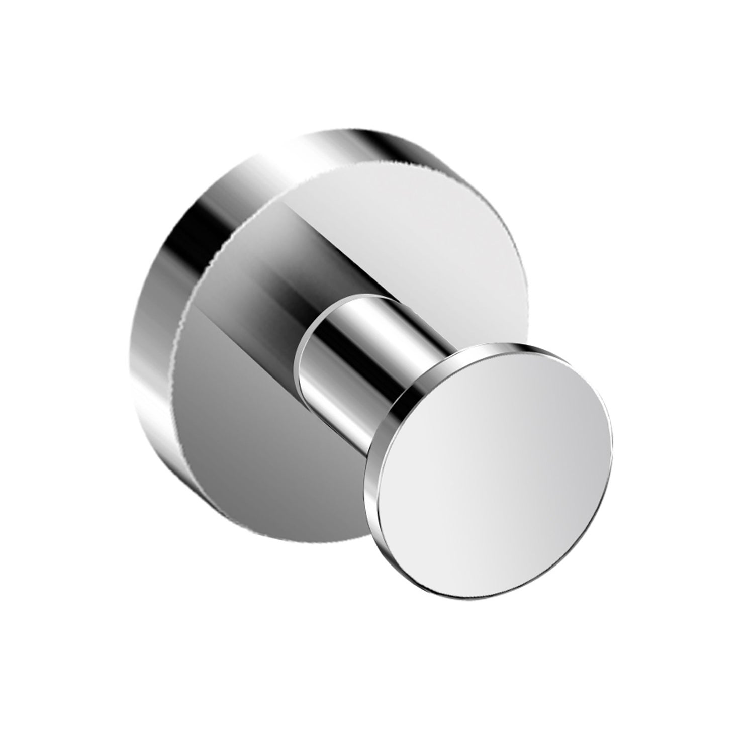 DAX Valencia Towel Hook, Wall Mount Stainless Steel, Chrome Finish, 2 x 1-11/16 x 2 Inches (DAX-GDC120121)
