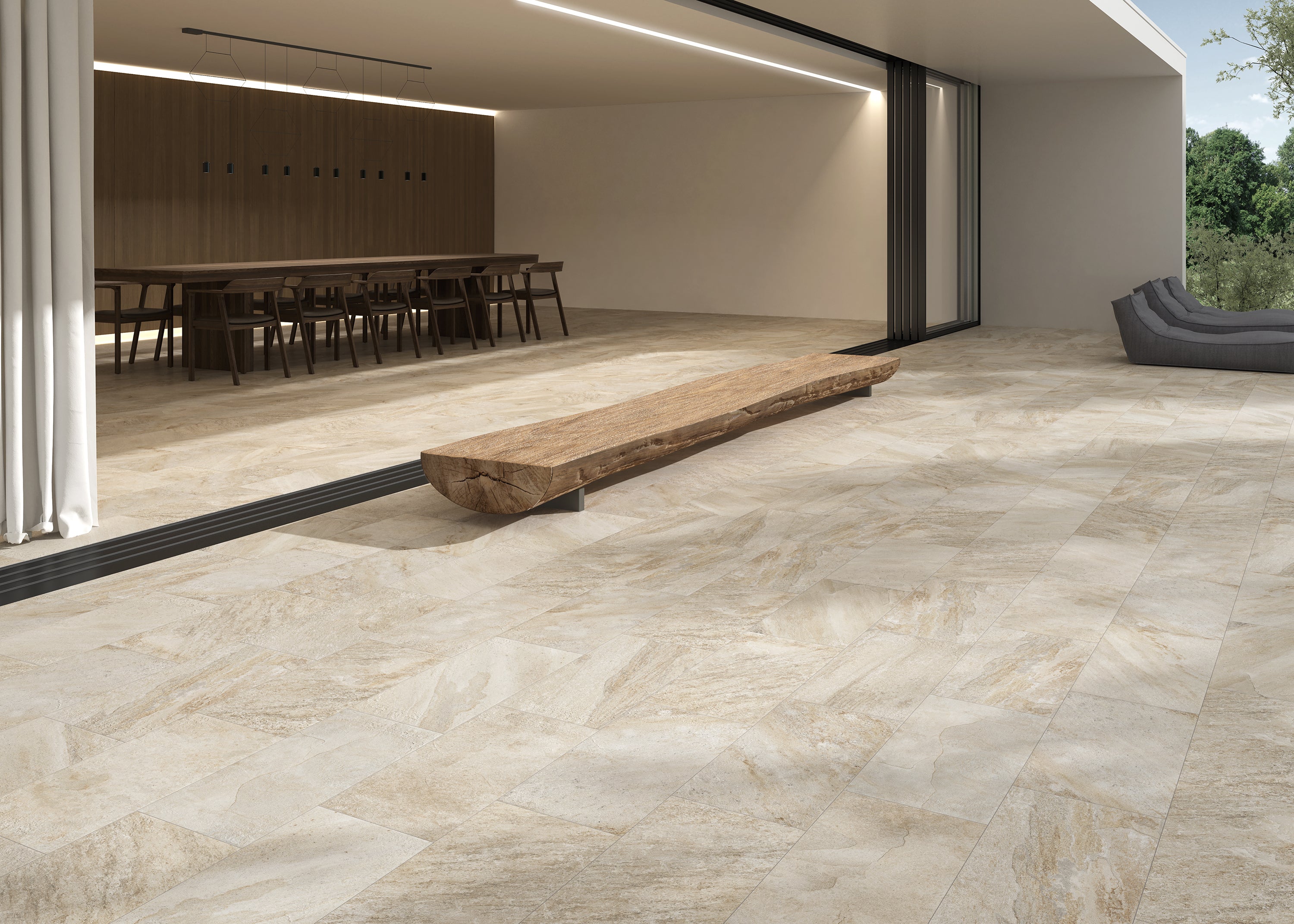 AZUVI ARDESIA flooring - 12 x 24 - (15.5 Sqft per Box - 8 pcs per Box - 40 Boxes per pallet)