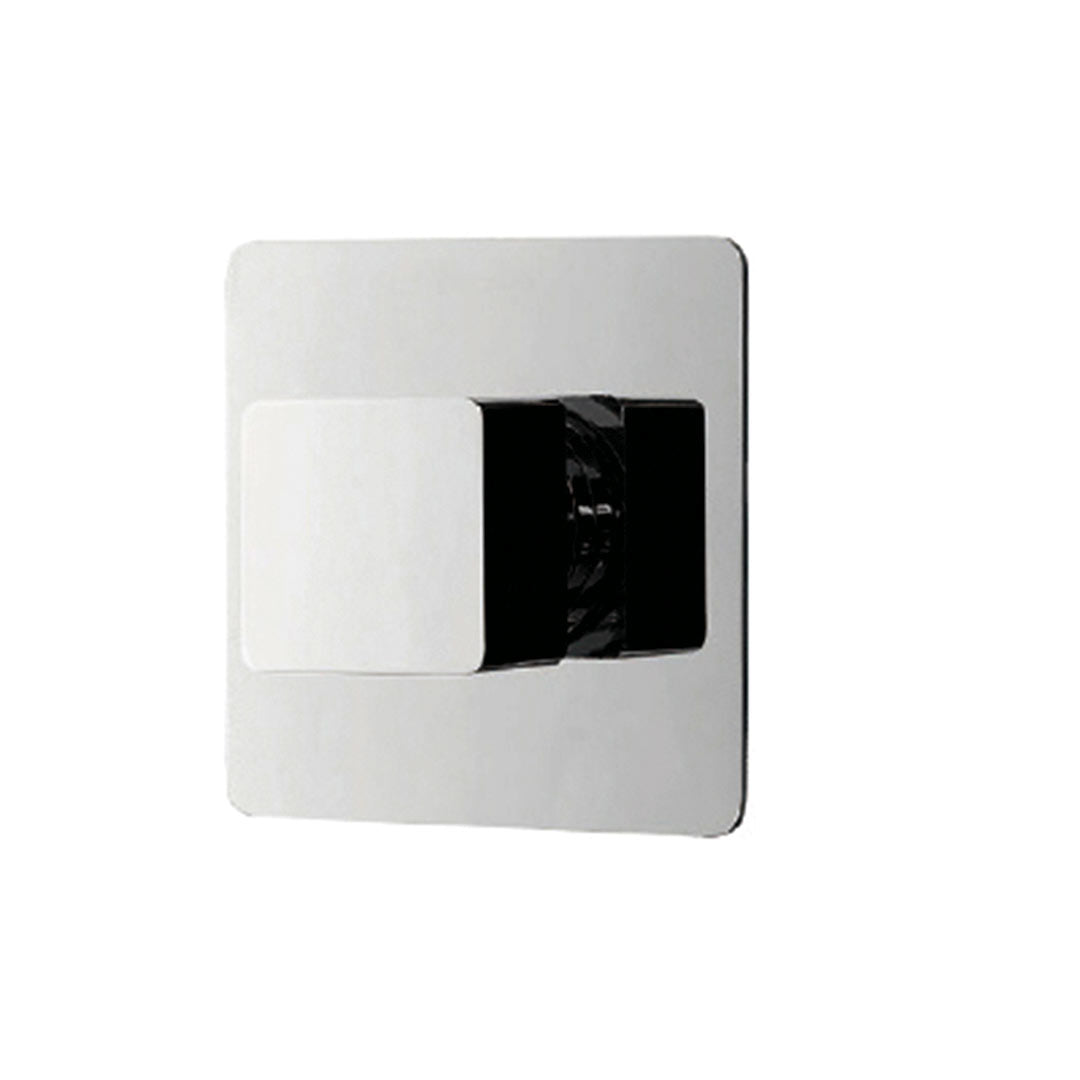 DAX Square Plate And Handle Kit For Model DAX-1050 - Brushed Nickel Finish (DAX-050-HP03-BN)