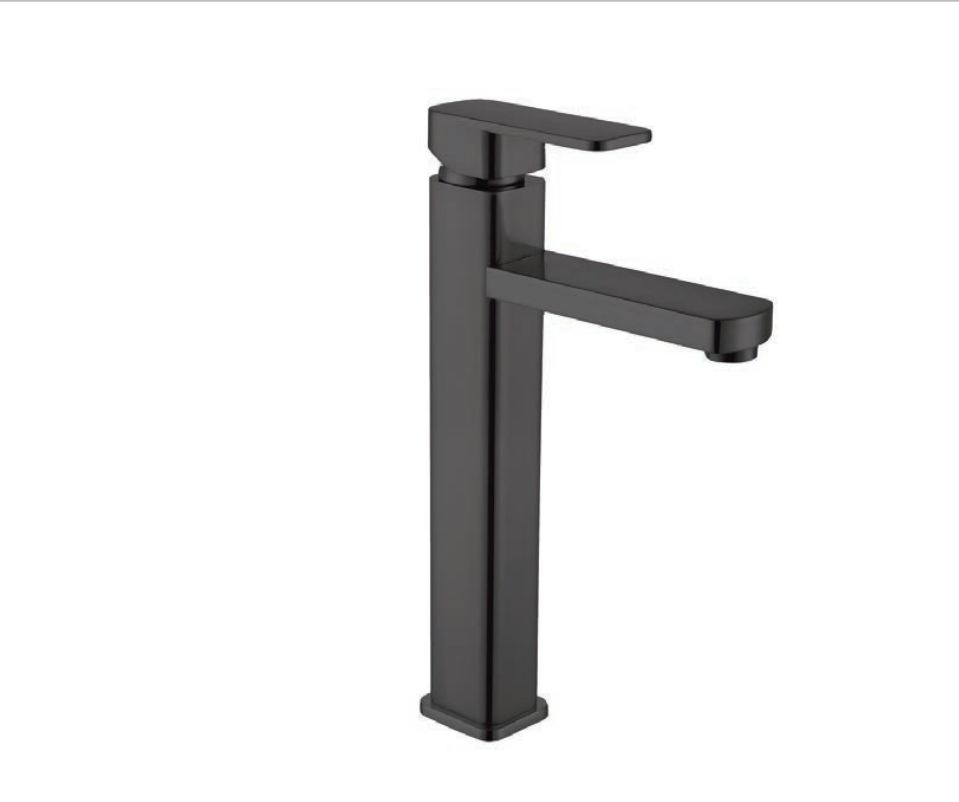 DAX Single Handle Bathroom Faucet - Matte Black Finish (DAX-6941B)
