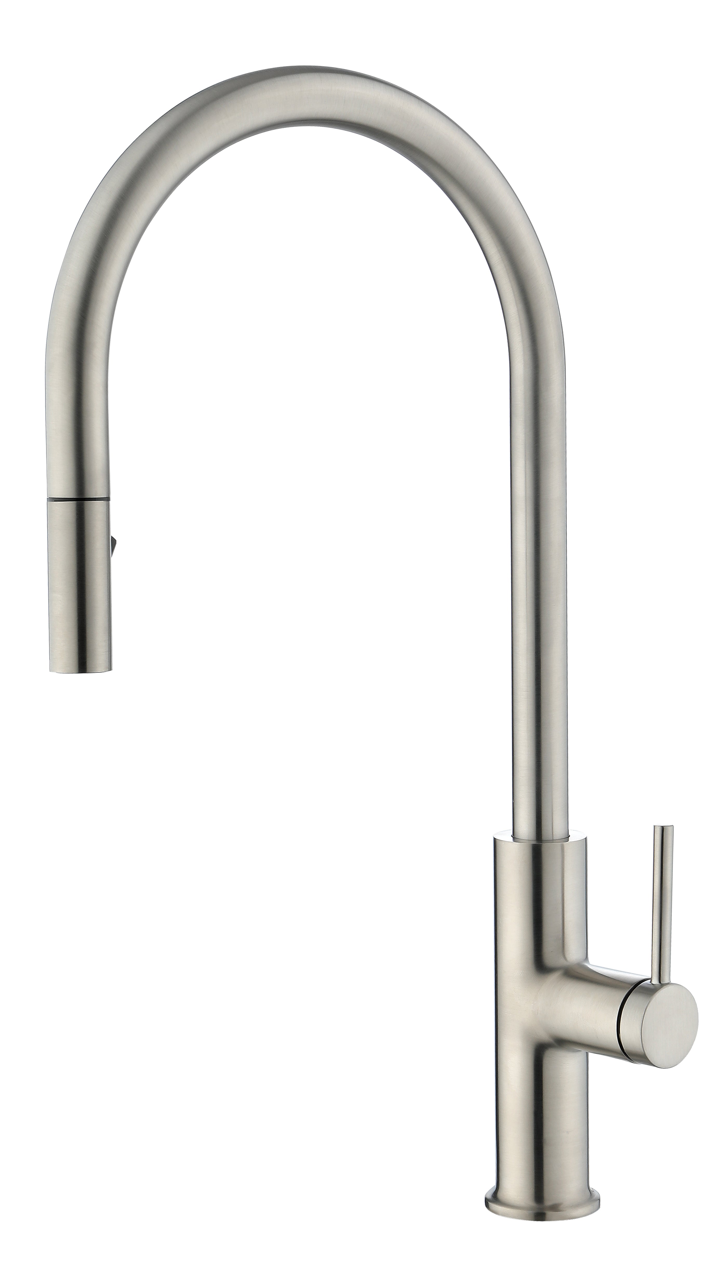 Grifo monomando para cocina DAX con acabado en negro mate (DAX-8050058-BL)