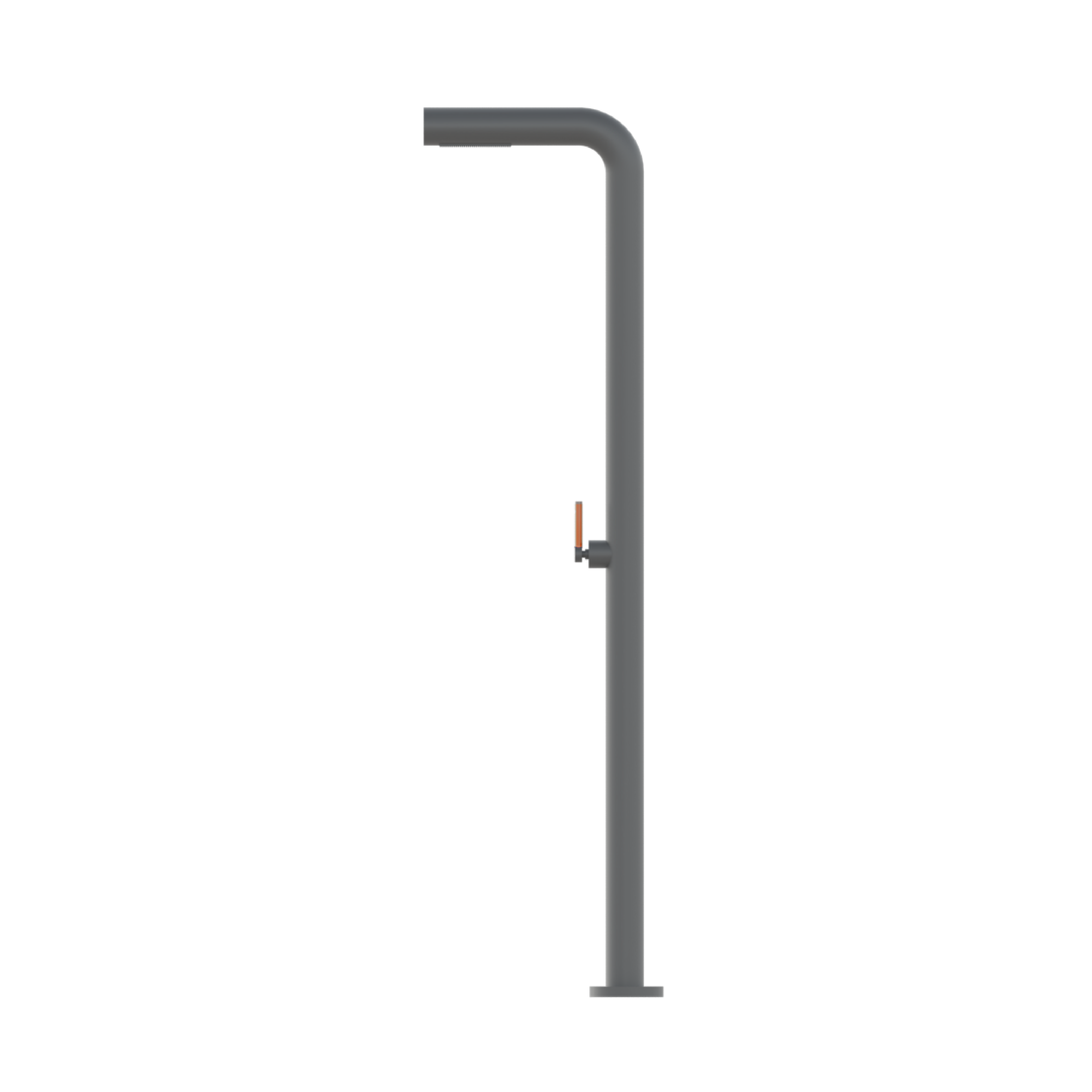 DAX Freestanding Outdoor Shower Stainless Steel (DAX-807202)