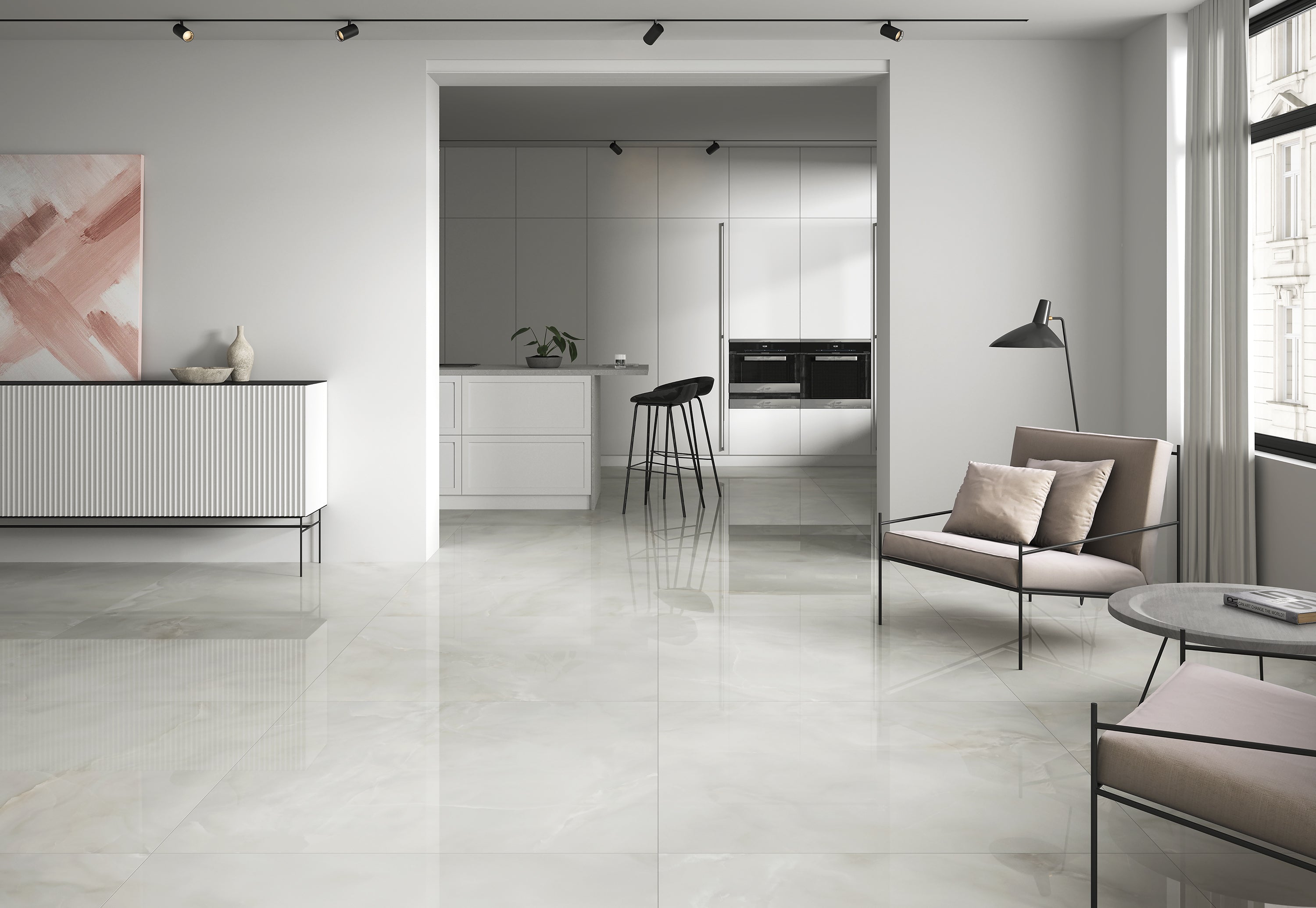 AZUVI ONYX flooring - 24 x 48 - (15.5 Sqft per Box - 2 pcs per Box - 32 Boxes per pallet)