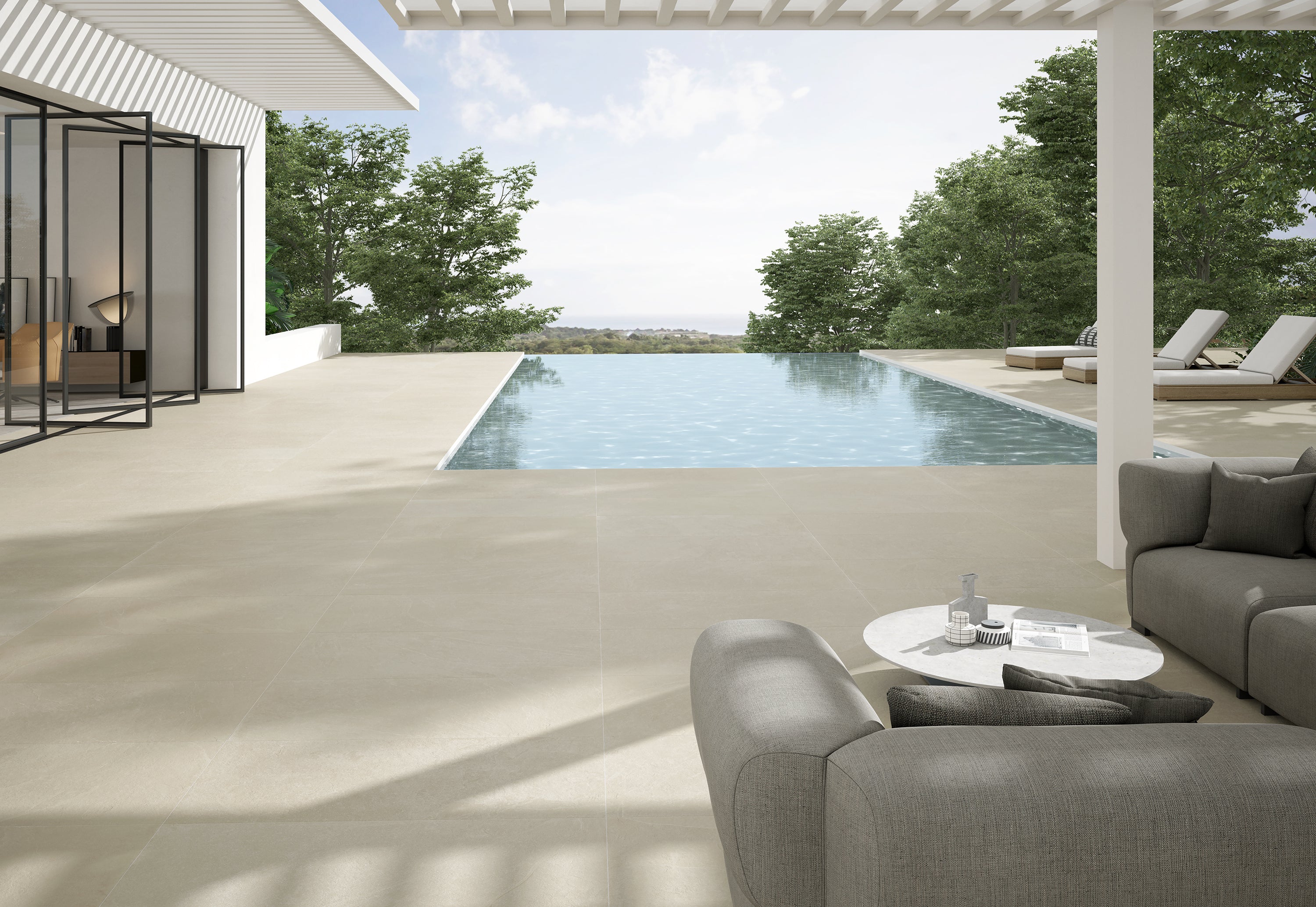 AZUVI SLATE flooring - 24 x 48 - (15.5 Sqft per Box - 2 pcs per Box - 36 Boxes per pallet)