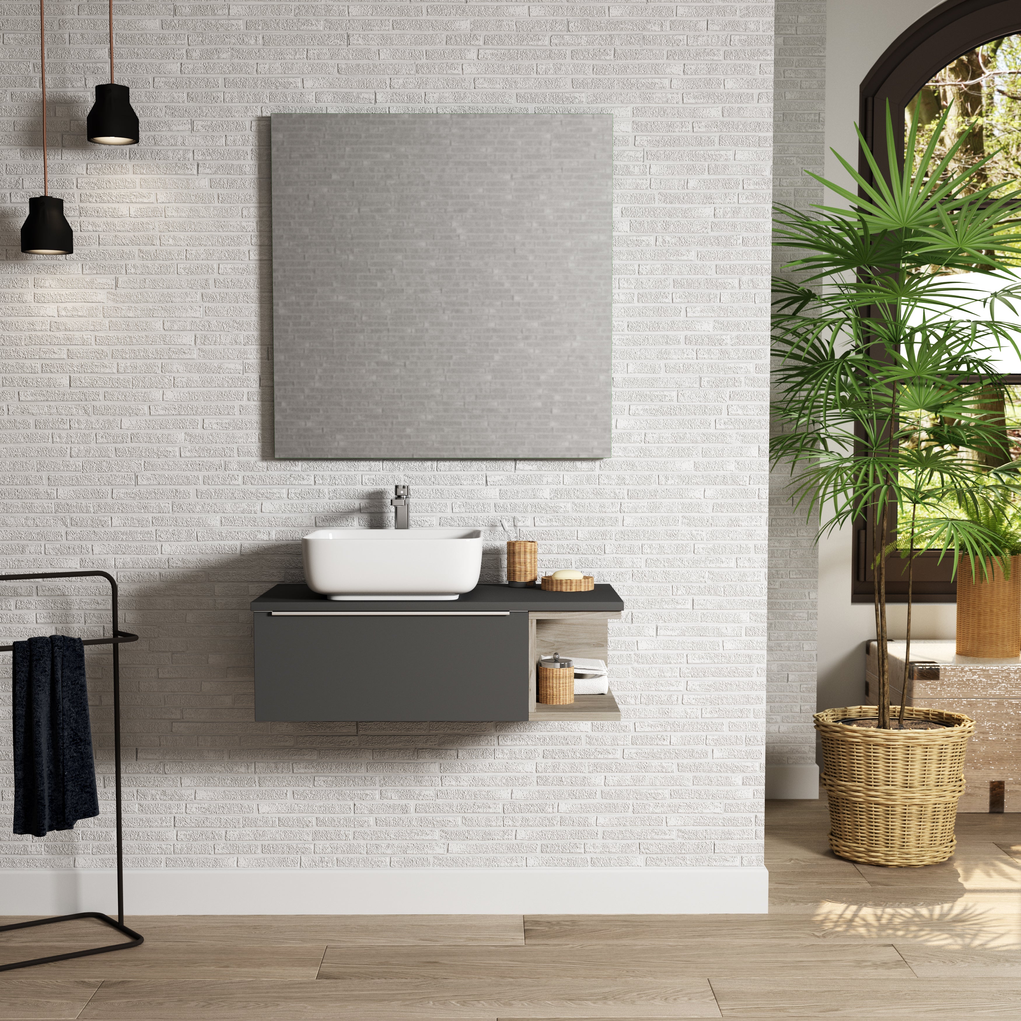 Vanities Collections by DAX
Upgrade your bathroom with sophistication and grace, uncover the perfect design that complements your character and area. Each design and finish is crafted to impress with its simplicity and elegance, elevating your bathroom to the highest level. Order online now in Daxib.com