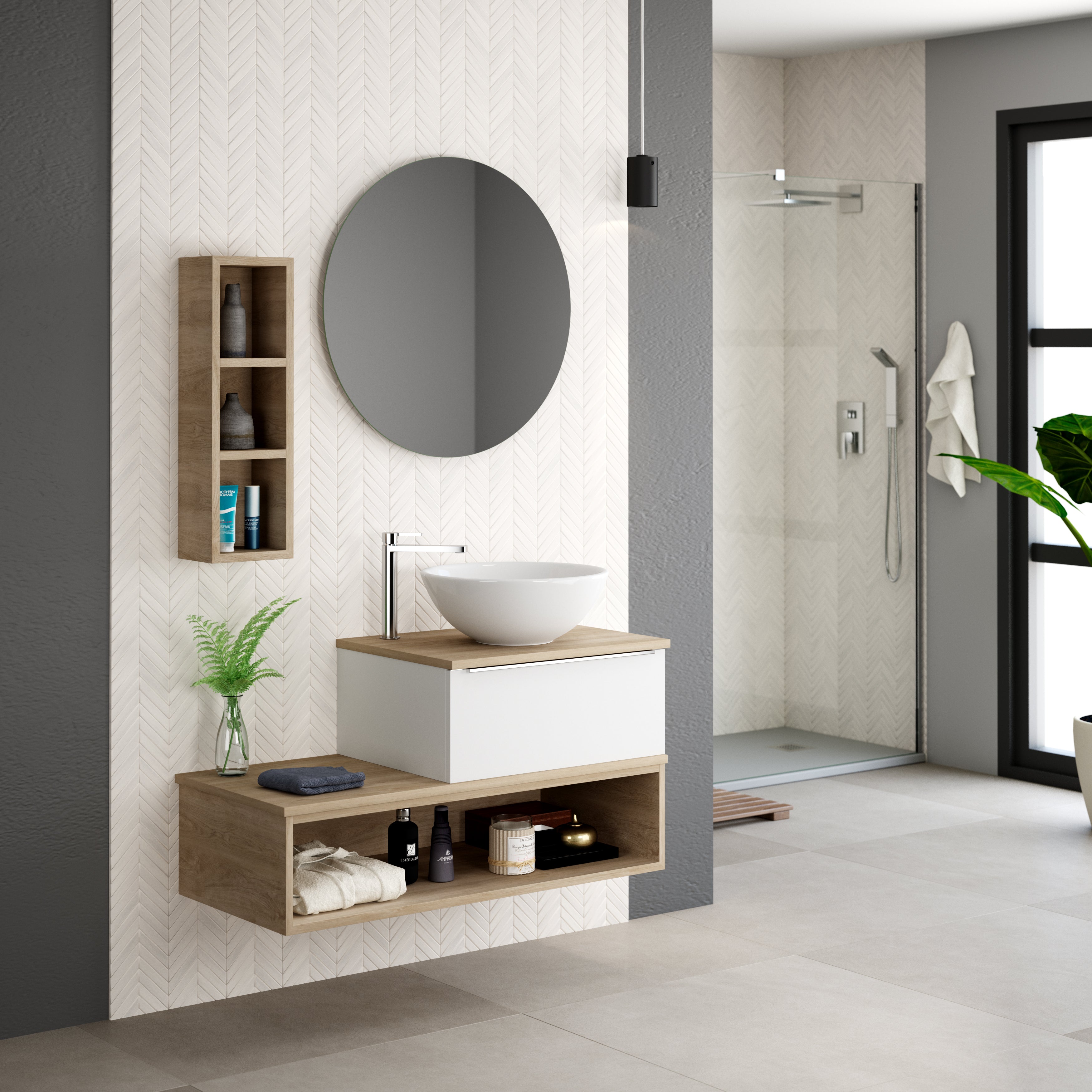 Vanities Collections by DAX
Upgrade your bathroom with sophistication and grace, uncover the perfect design that complements your character and area. Each design and finish is crafted to impress with its simplicity and elegance, elevating your bathroom to the highest level. Order online now in Daxib.com