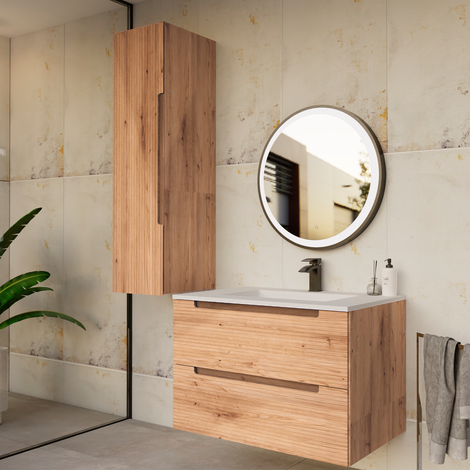 Vanities Collections by DAX
Upgrade your bathroom with sophistication and grace, uncover the perfect design that complements your character and area. Each design and finish is crafted to impress with its simplicity and elegance, elevating your bathroom to the highest level. Order online now in Daxib.com