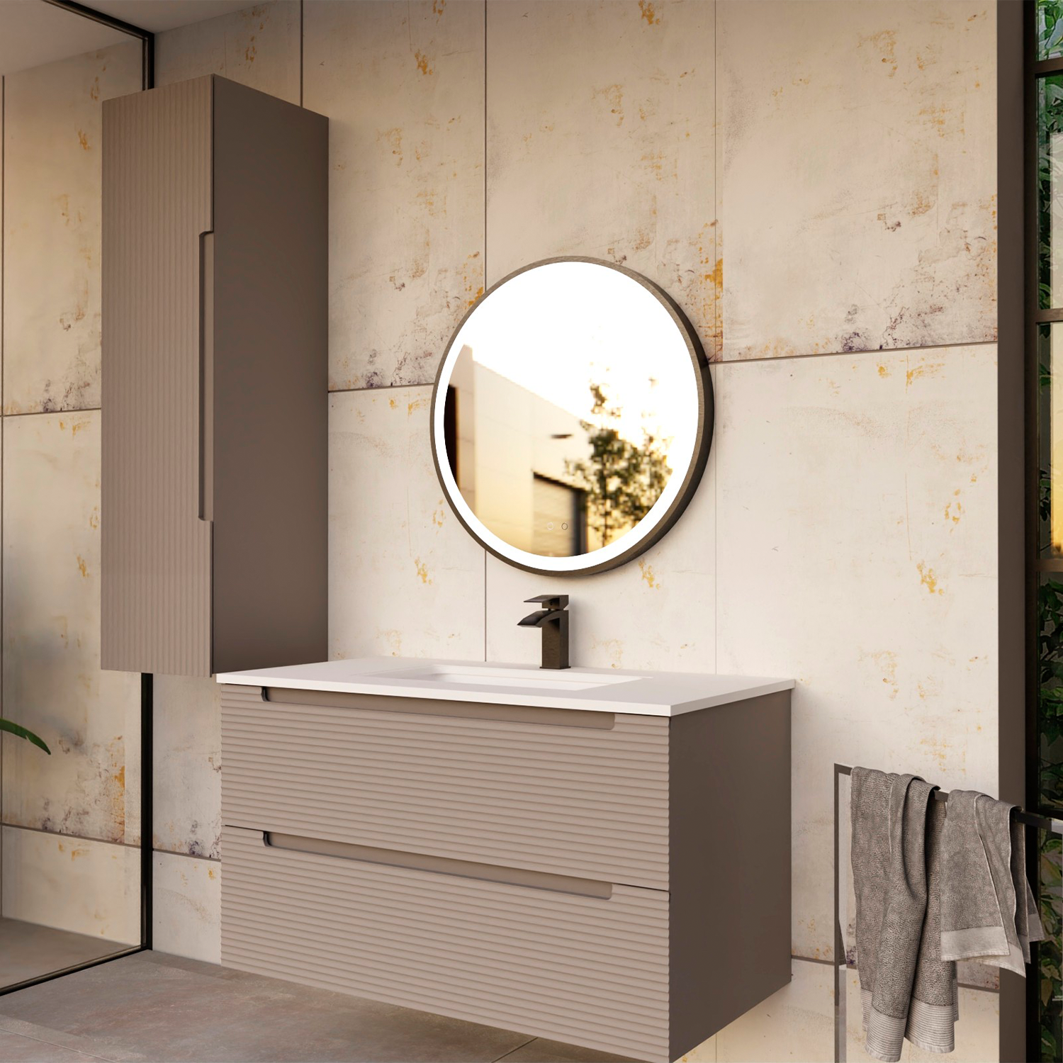 Vanities Collections by DAX
Upgrade your bathroom with sophistication and grace, uncover the perfect design that complements your character and area. Each design and finish is crafted to impress with its simplicity and elegance, elevating your bathroom to the highest level. Order online now in Daxib.com