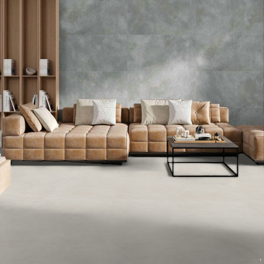 Ceramic Tile GFI Resina Flooring Collection by DAX
Size: 48 x 48
Sqft pr Box: 15.49
Pieces per Box: 1
Price per Box: $88.97
Boxes per Pallet: 32
High-quality and durable flooring tiles, available in a wide range of colors and textures. Perfect for any space, combining strength with stylish versatility.