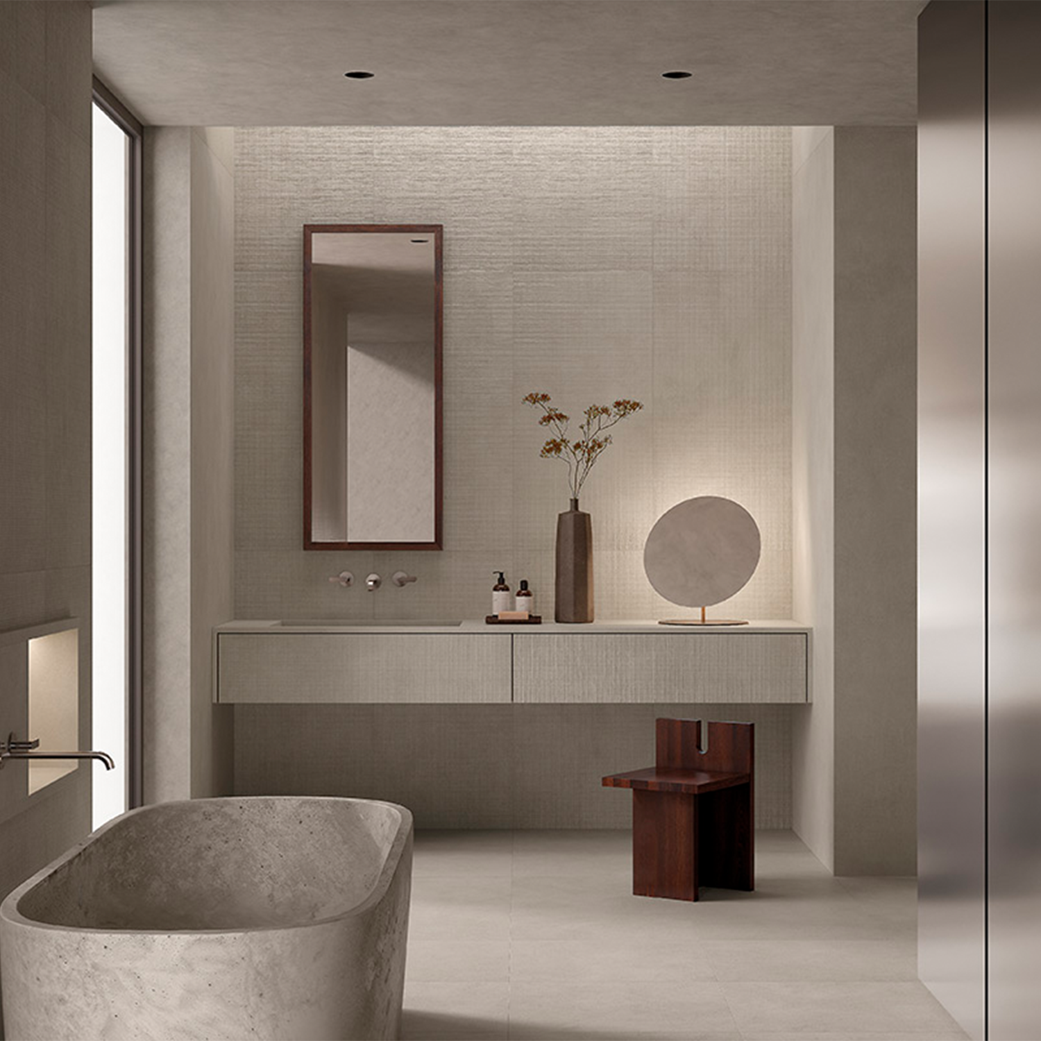 Unlock the world of unlimited style possibilities with the Materia collection. With each premium tile crafted from top-quality porcelain material and a sleek black colorway, this luxurious product will bring out your inner designer and create a refined, sophisticated interior. Transform your home today with this elegant addition. Order now in Daxib.com and receive immediate pickup is available at our DCC showroom, or we ship throughout the US.