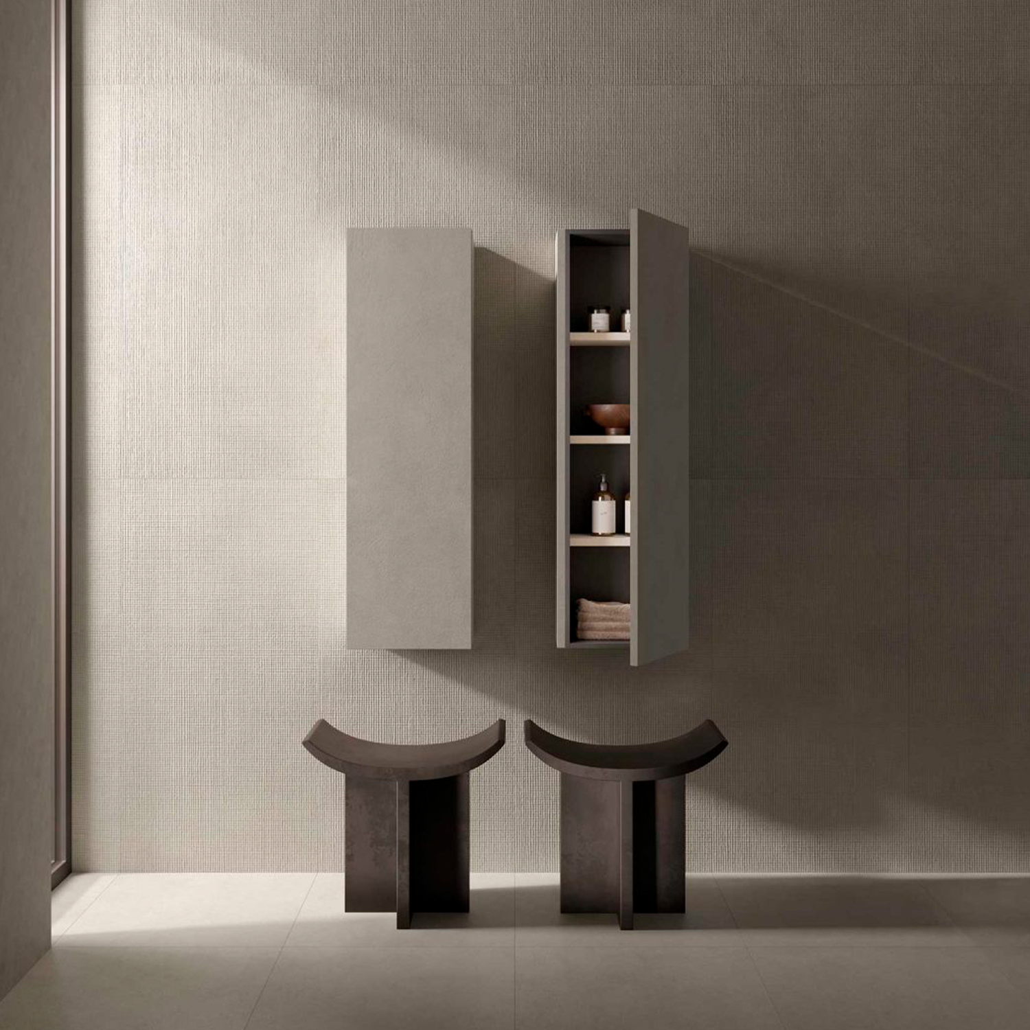 Unlock the world of unlimited style possibilities with the Materia collection. With each premium tile crafted from top-quality porcelain material and a sleek black colorway, this luxurious product will bring out your inner designer and create a refined, sophisticated interior. Transform your home today with this elegant addition. Order now in Daxib.com and receive immediate pickup is available at our DCC showroom, or we ship throughout the US.