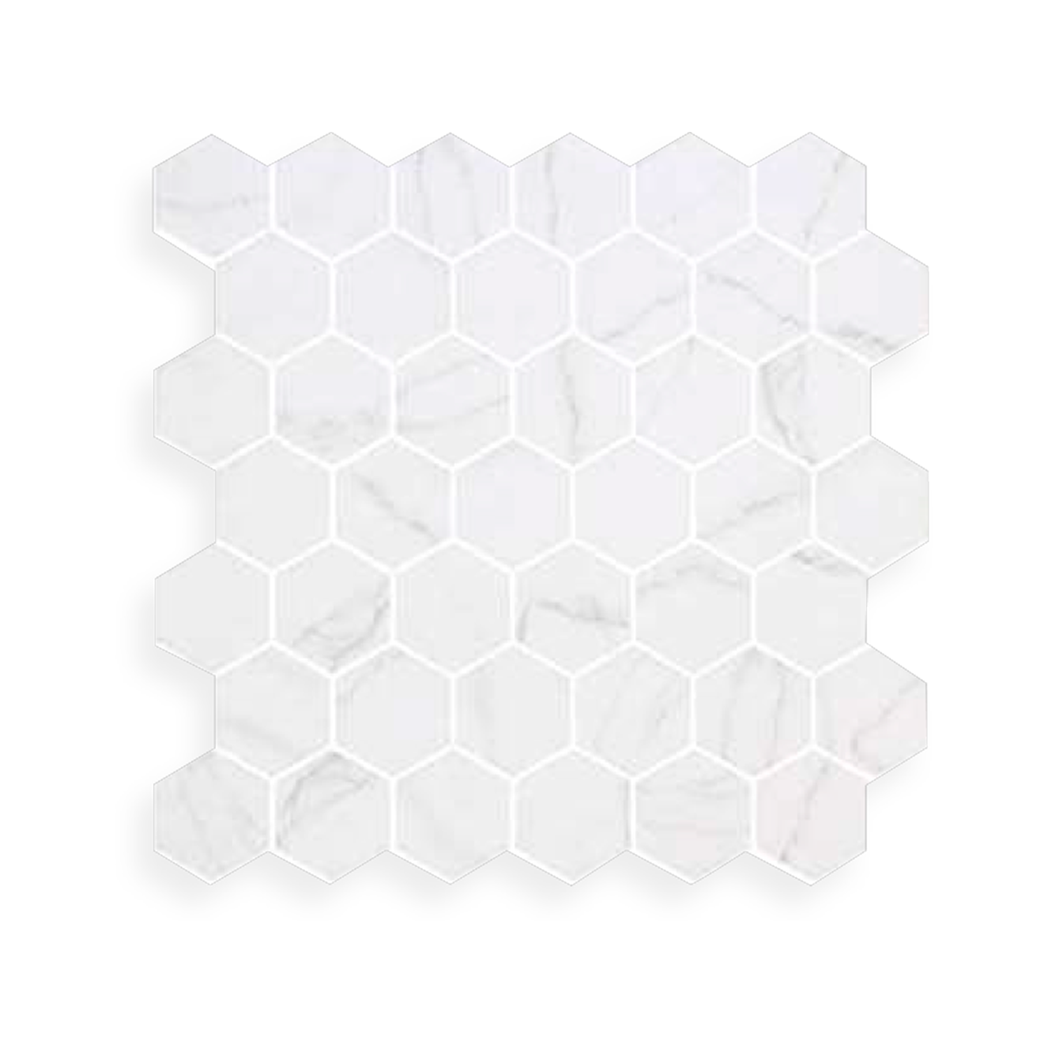 Transform any space with this Onix tile. The hexagon pattern on this 12x12 tile gives it a unique and sophisticated look.
High-quality and durable flooring tiles, available in a wide range of colors and textures. Perfect for any space, combining strength with stylish versatility. We offer the highest quality in our diverse lines of ceramic tile. Design and good taste combine to elevate the ambiance you want to create.
