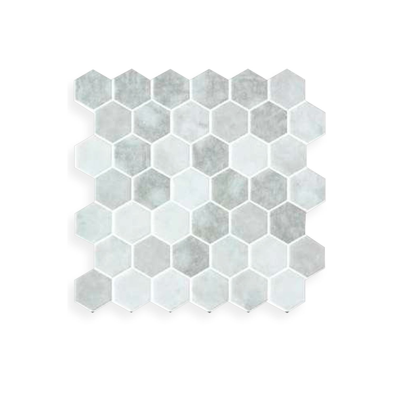 Transform any space with this Onix tile. The hexagon pattern on this 12x12 tile gives it a unique and sophisticated look.
High-quality and durable flooring tiles, available in a wide range of colors and textures. Perfect for any space, combining strength with stylish versatility. We offer the highest quality in our diverse lines of ceramic tile. Design and good taste combine to elevate the ambiance you want to create.