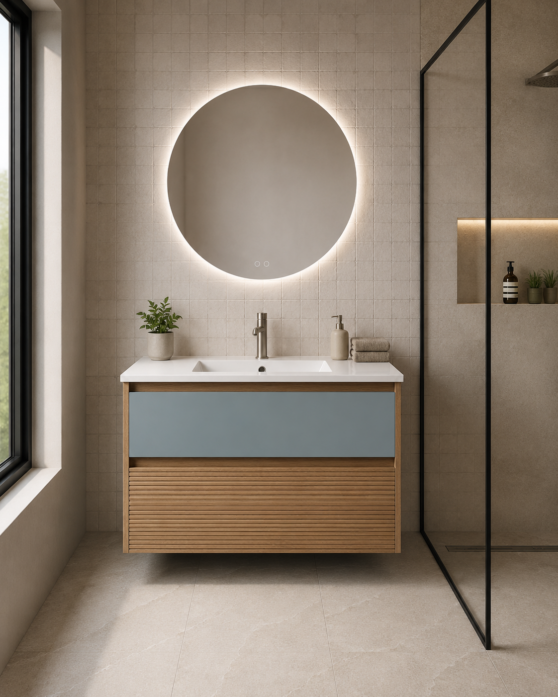 Bathroom Vanity Cabinet CODE Collection by DAX