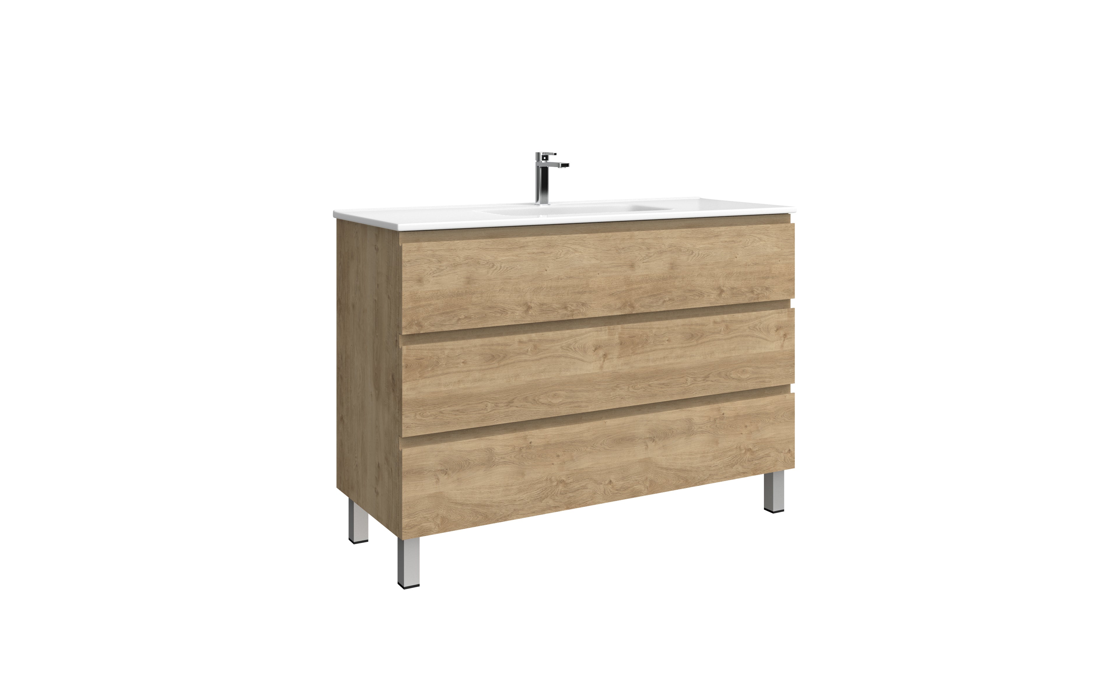 Bathroom Vanity Cabinet - Costa Collection by DAX - Basin Included