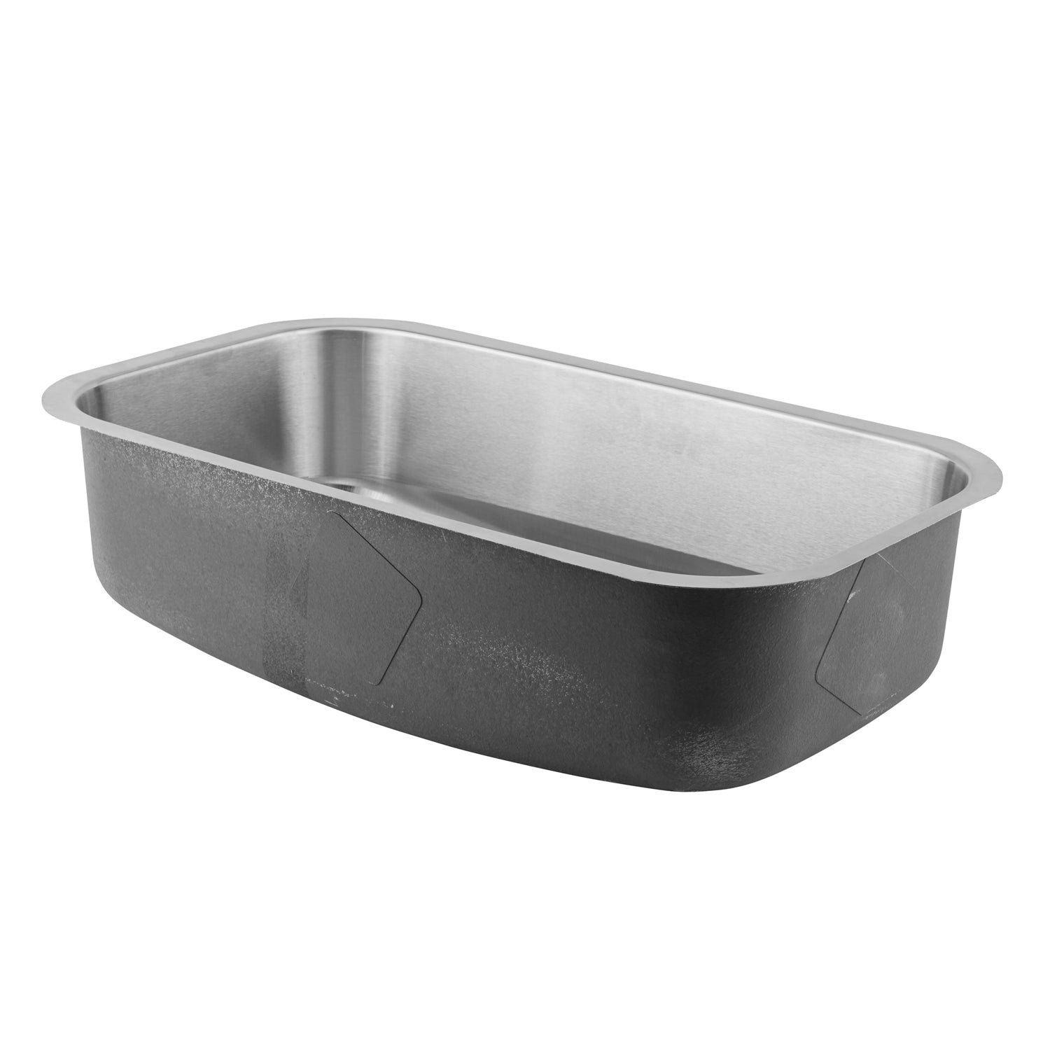 DAX Single Bowl Undermount Kitchen Sink, 18 Gauge Stainless Steel, Brushed Finish , 30 x 18 x 9 Inches (KA-3018)