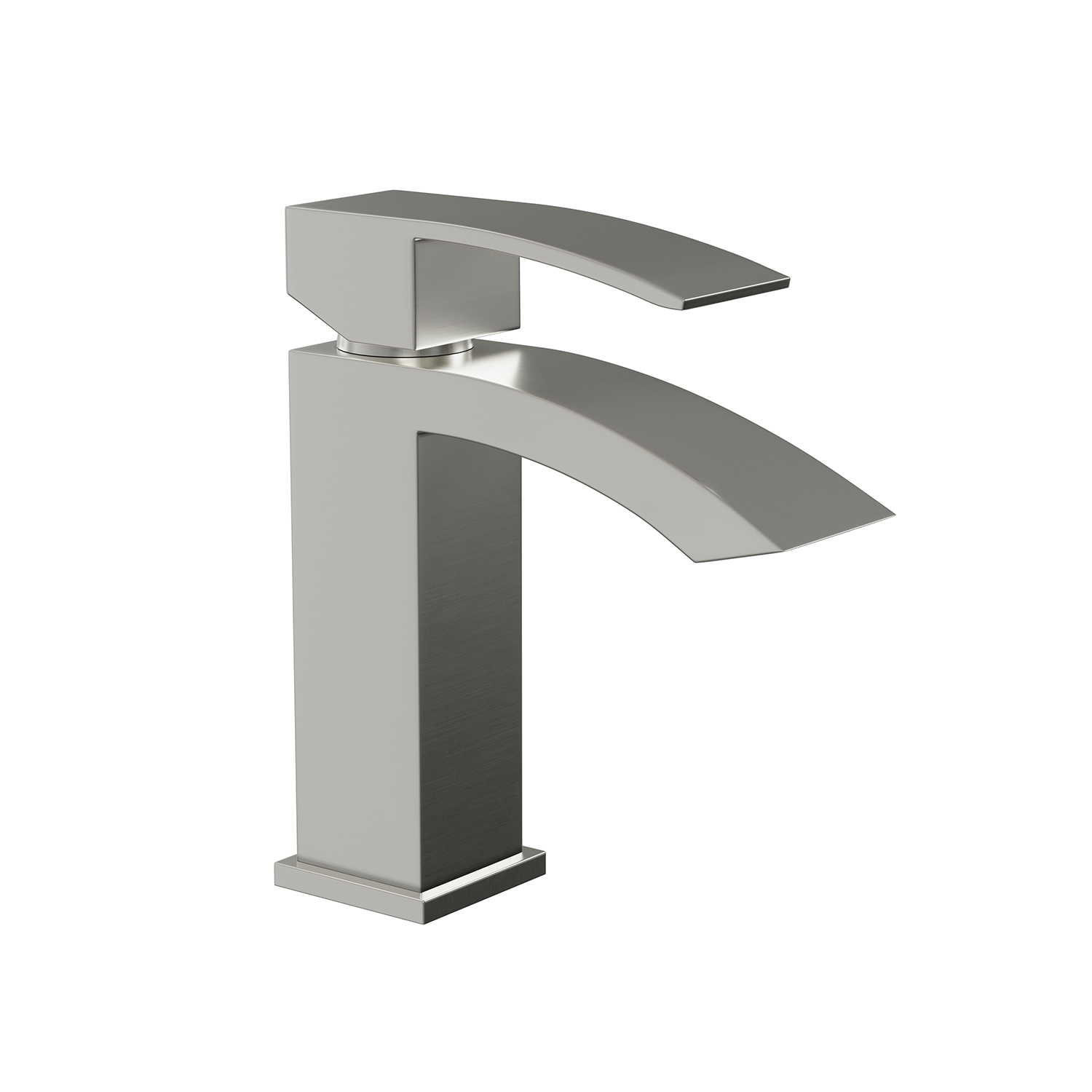 DAX Single Handle Waterfall Bathroom Faucet, Brass Body,  4-7/8 x 7 Inches (DAX-6690A)