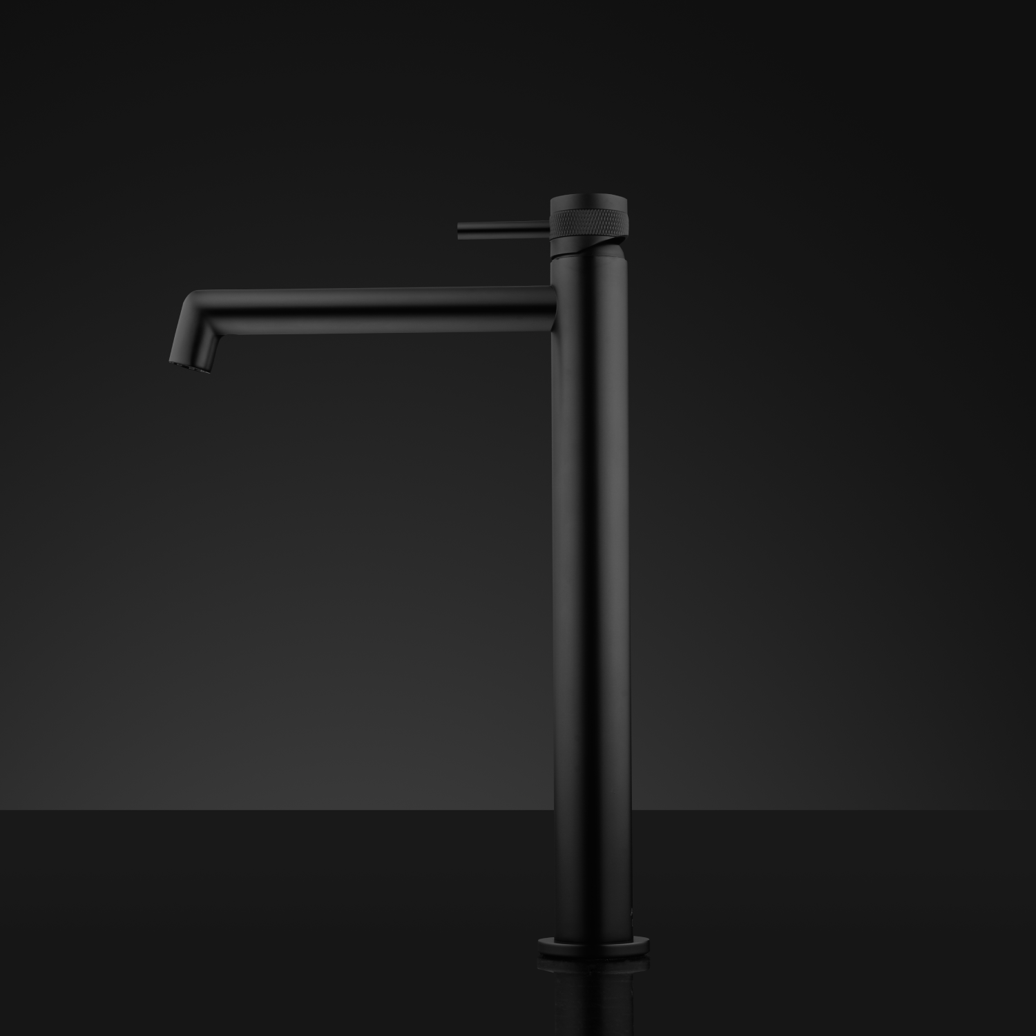 DAX Single Handle Vessel Bathroom Basin Faucet Black Matte Finish (DAX-8010041)