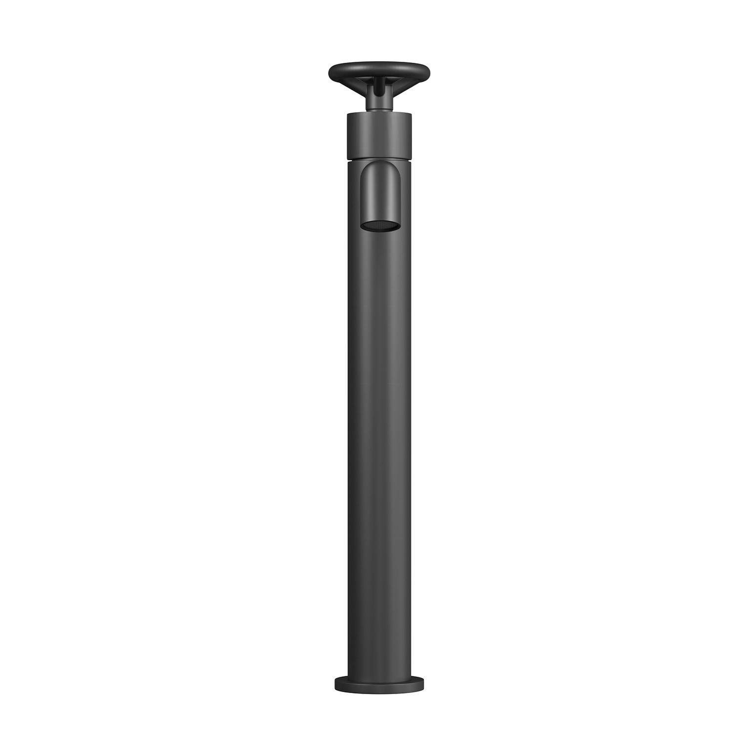 DAX Single Handle Vessel Bathroom Basin Faucet Black Matte Finish (DAX-8010044-BL)