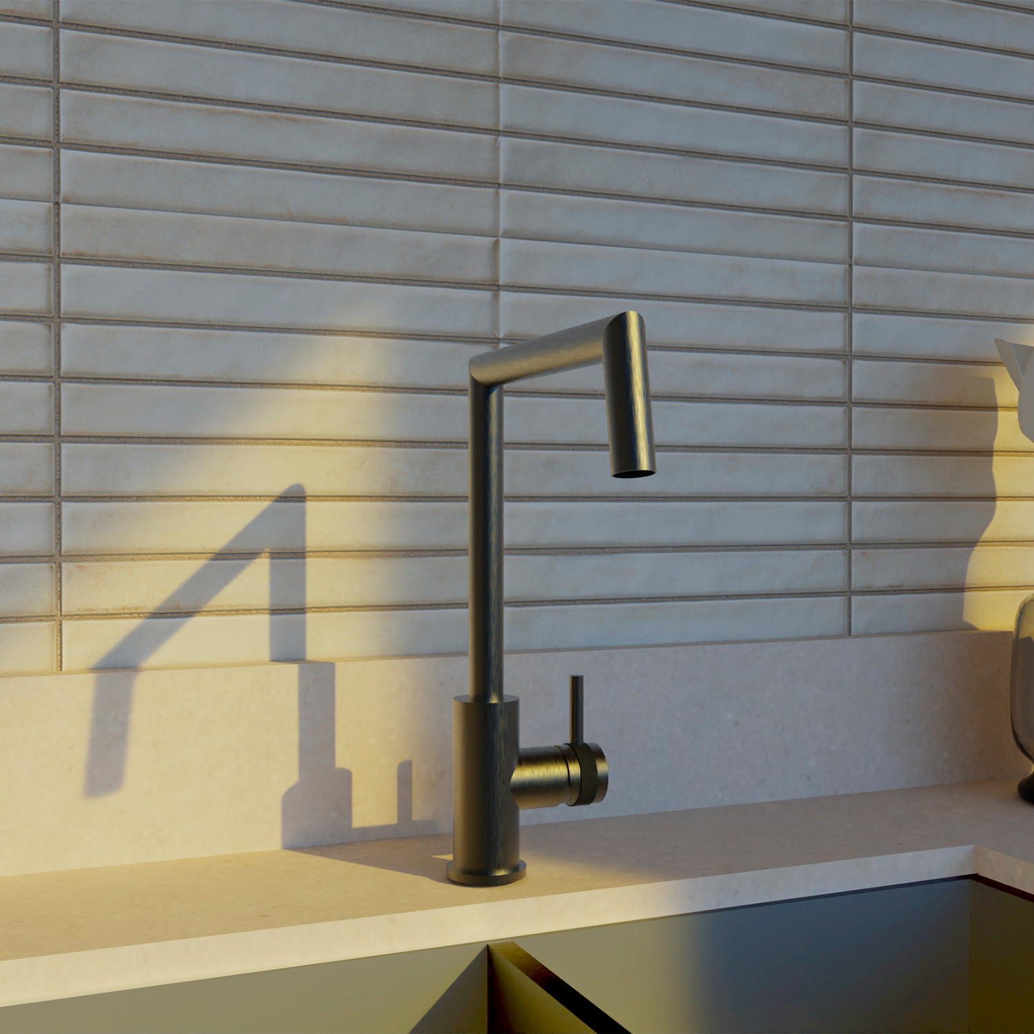 DAX Single Handle Kitchen Faucet (DAX-8020033)