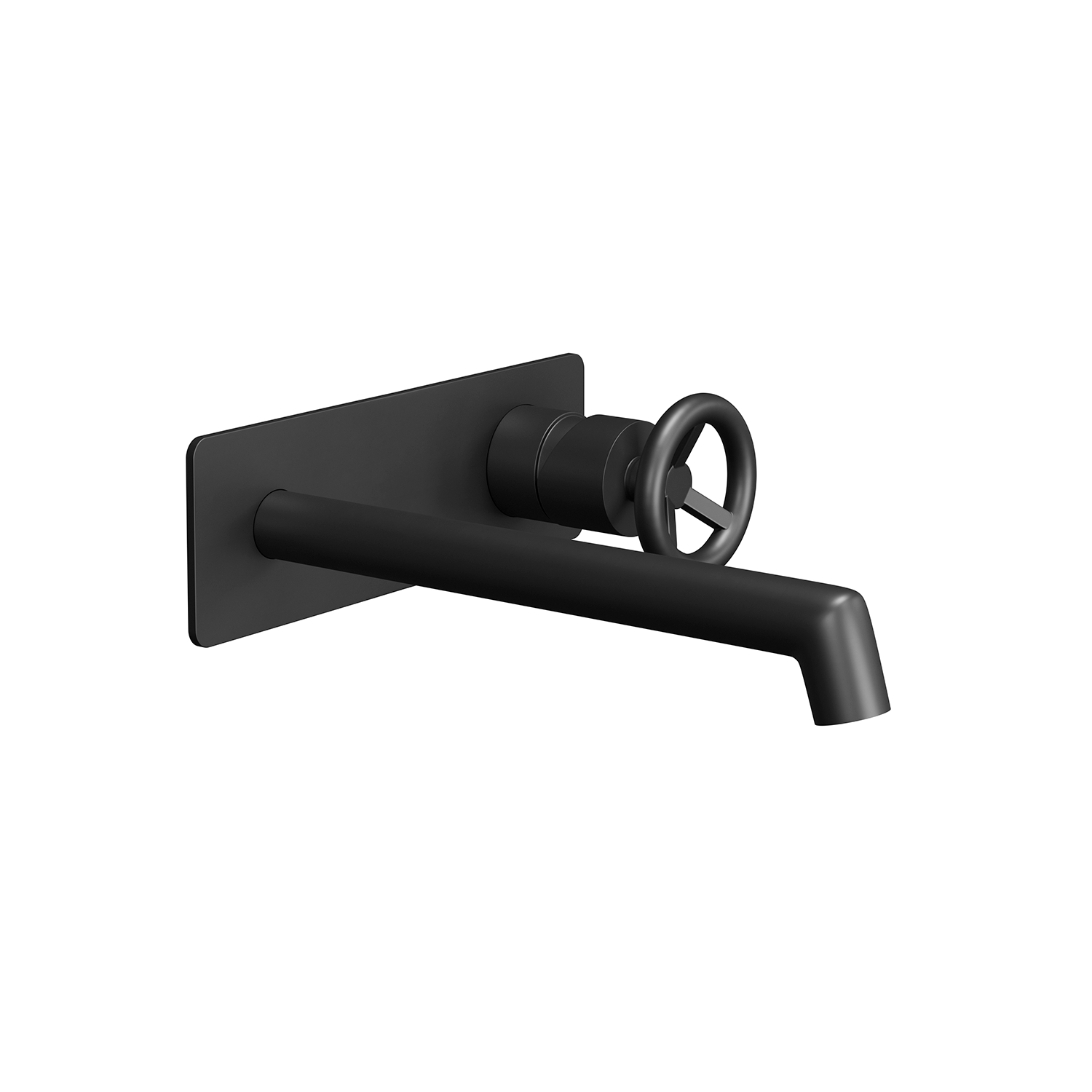 DAX Wall Mount Single Handle Bathroom Faucet Chrome Finish (DAX-8030044)