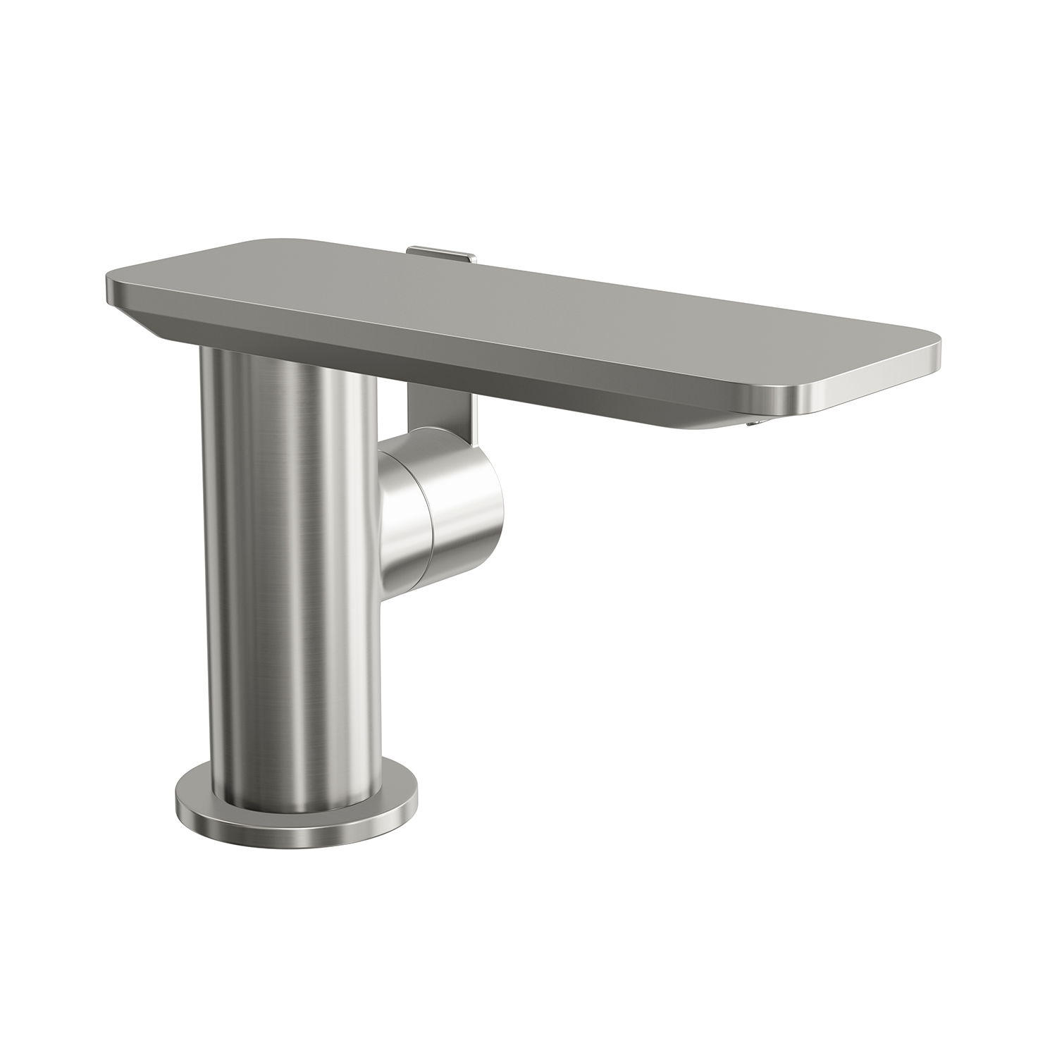 DAX Single Handle Bathroom Waterfall Faucet, Deck Mount, Brass Body, Spout Height 4-15/16 Inches (DAX-8205)