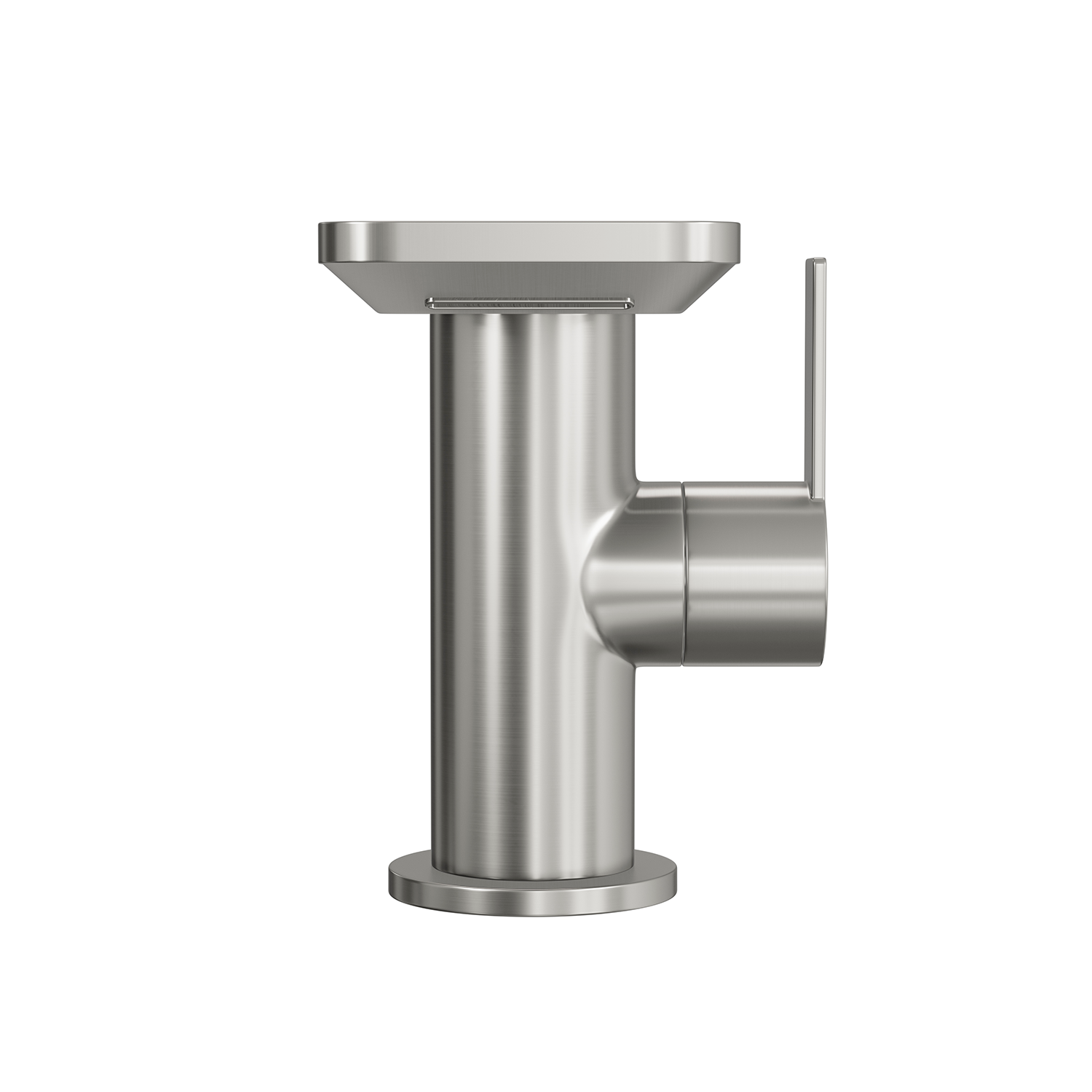 DAX Single Handle Bathroom Waterfall Faucet, Deck Mount, Brass Body, Spout Height 4-15/16 Inches (DAX-8205)