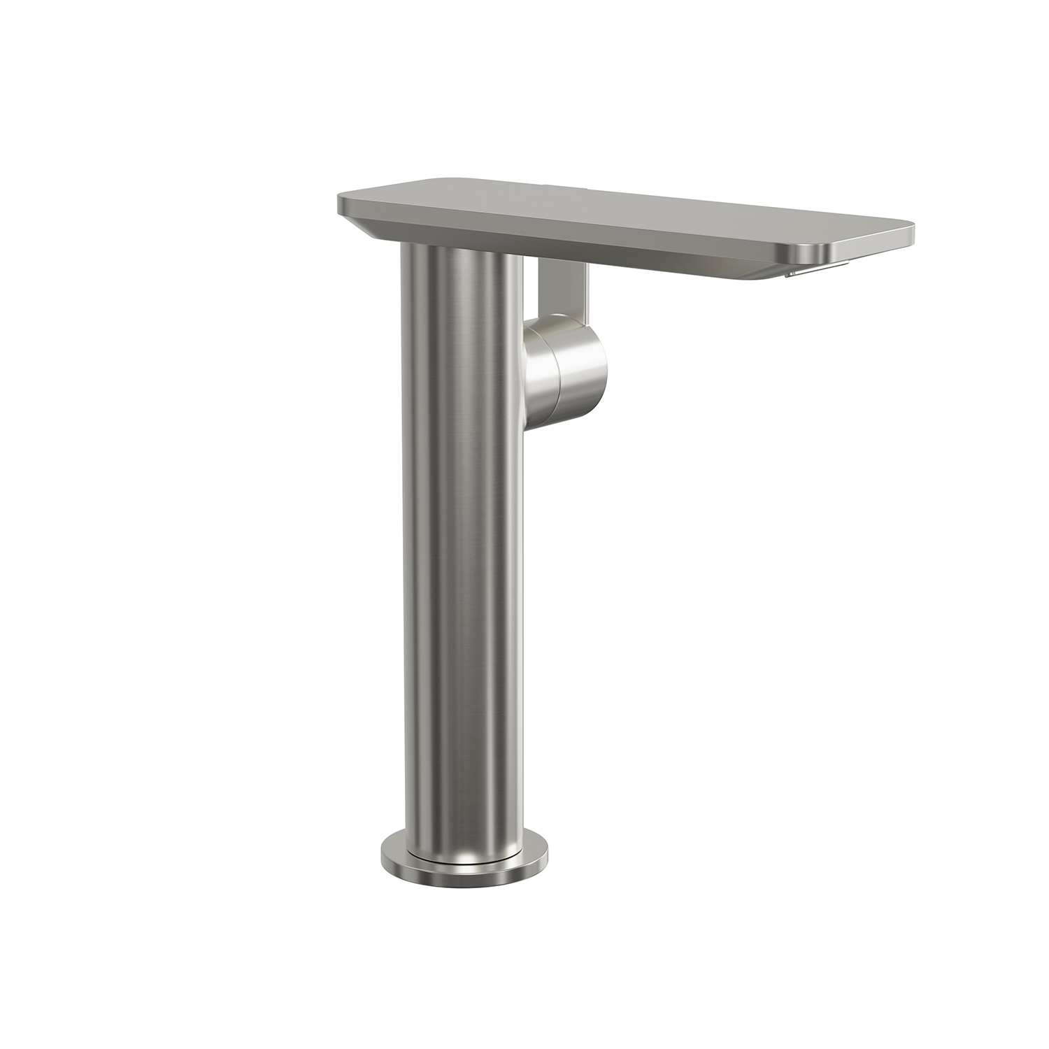 DAX Single Handle Bathroom Waterfall Vessel Sink Faucet, Deck Mount, Brass Body, Spout Height 8-1/16 Inches (DAX-8205A)