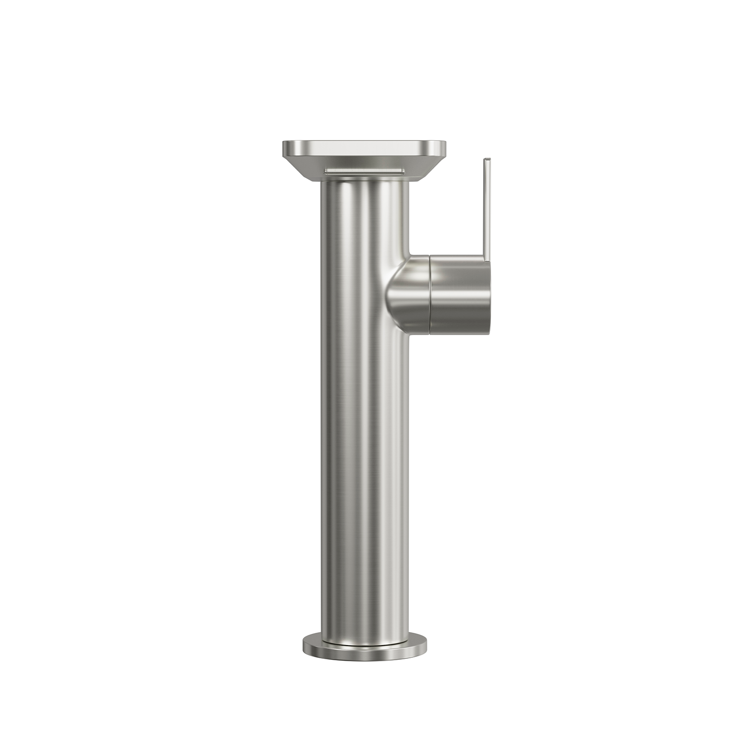DAX Single Handle Bathroom Waterfall Vessel Sink Faucet, Deck Mount, Brass Body, Spout Height 8-1/16 Inches (DAX-8205A)