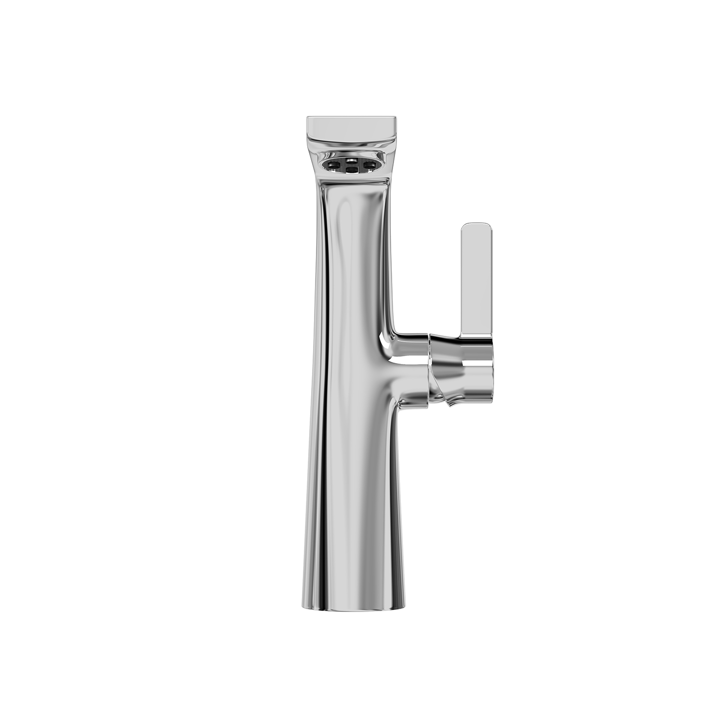 DAX Single Handle Bathroom Vessel Sink Faucet, Brass Body, Chrome Finish, Spout Height 8-3/4 Inches (DAX-8226A)