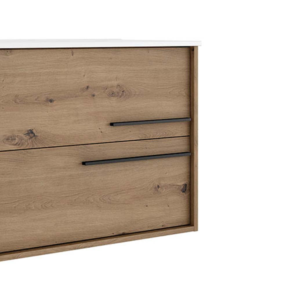 Aqua Bathroom Single Vanity Cabinet with Basin Included