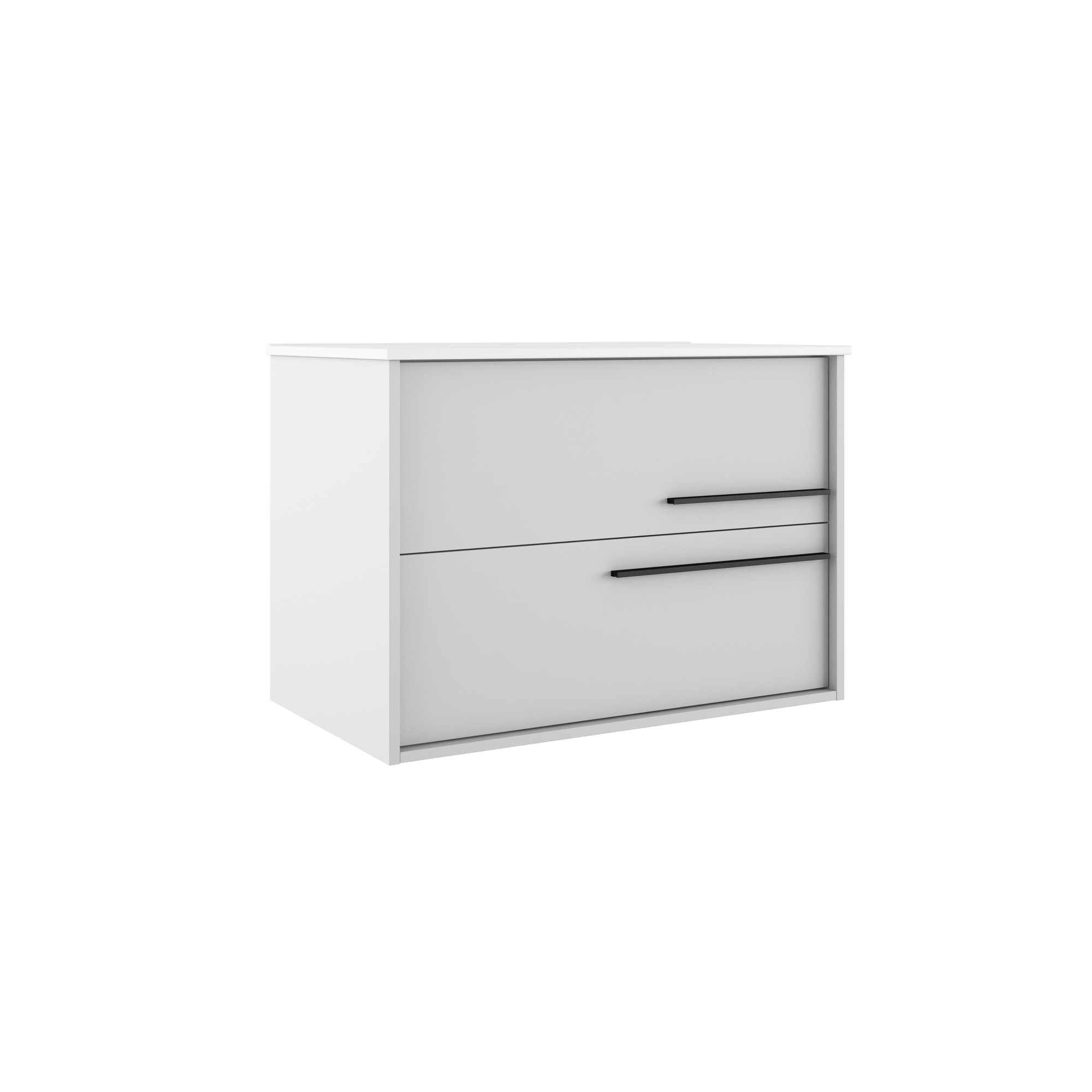 Aqua Bathroom Single Vanity Cabinet with Basin Included