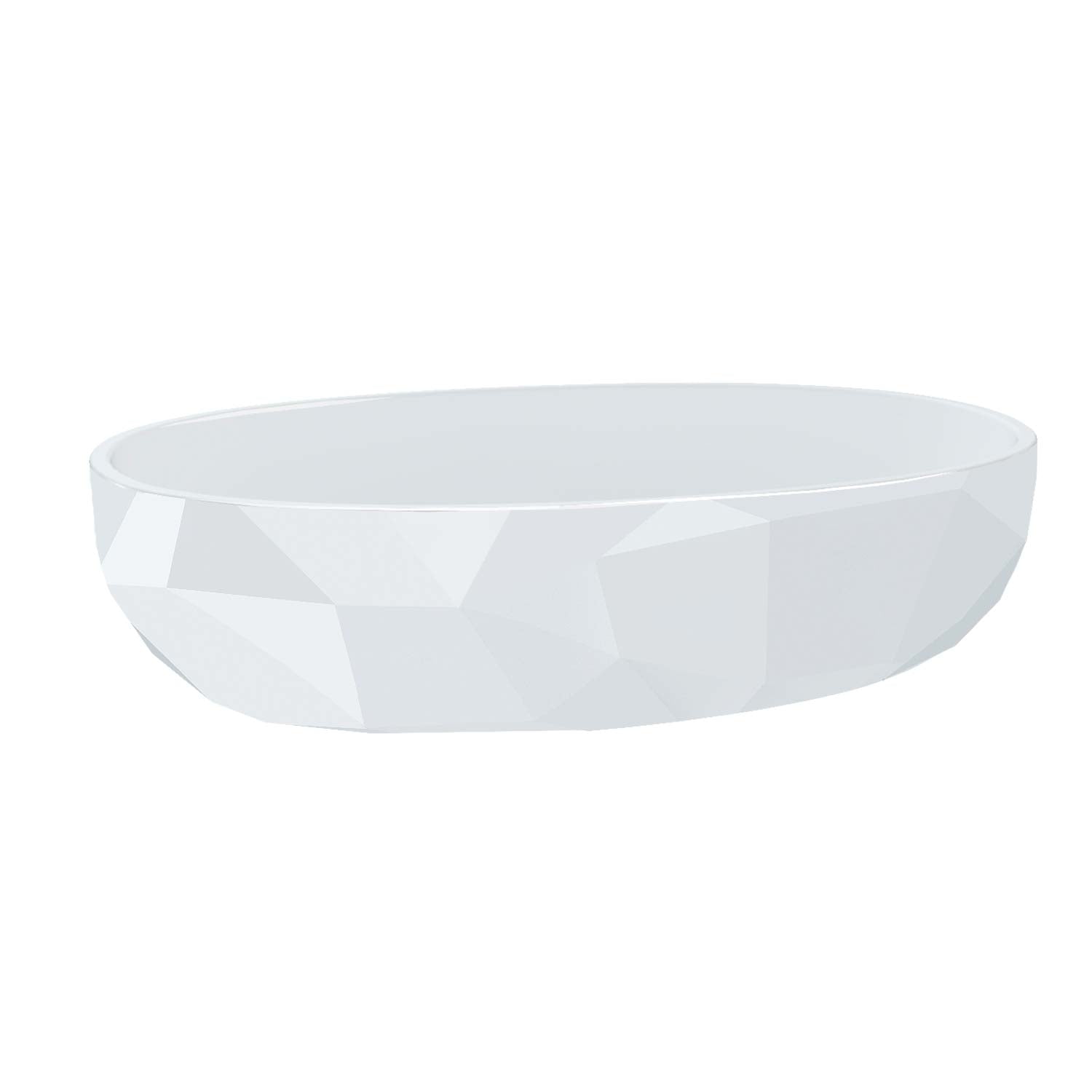 DAX Arte Solid Surface Oval Vessel Basin (18" x 12")