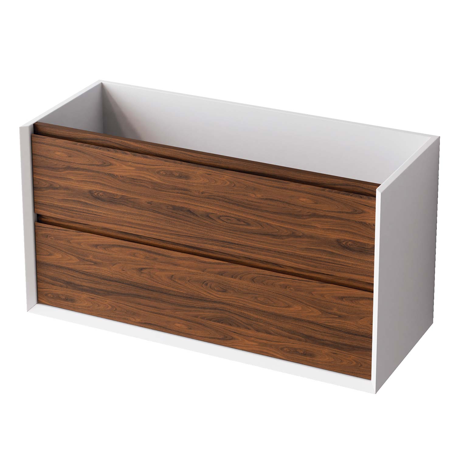 BASE WHITE AND MUD CABINET