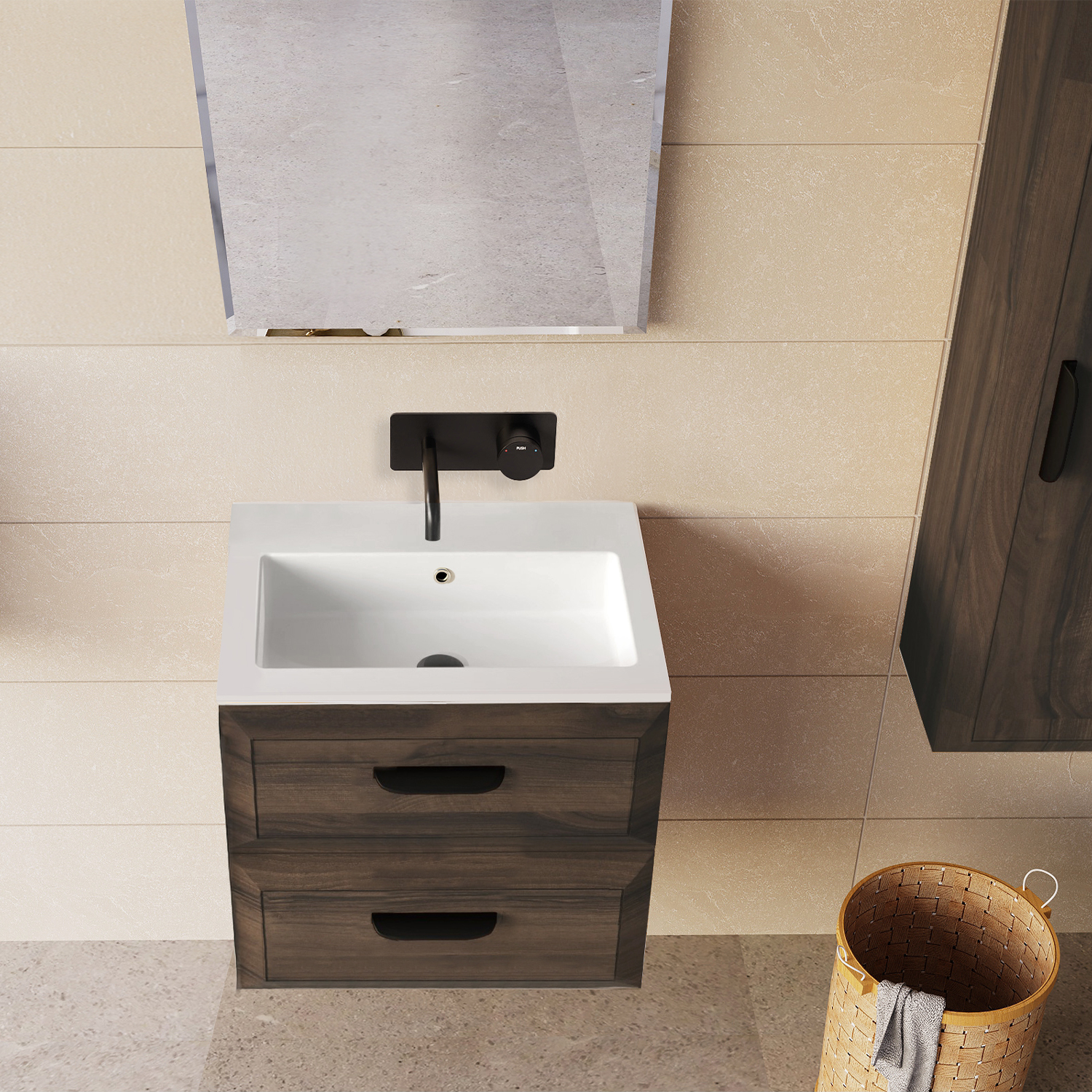 Bathroom Vanity Cabinet DELTA Collection by DAX