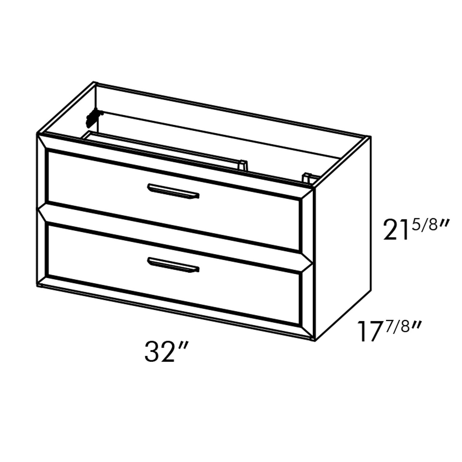 Bathroom Vanity Cabinet DELTA Collection by DAX