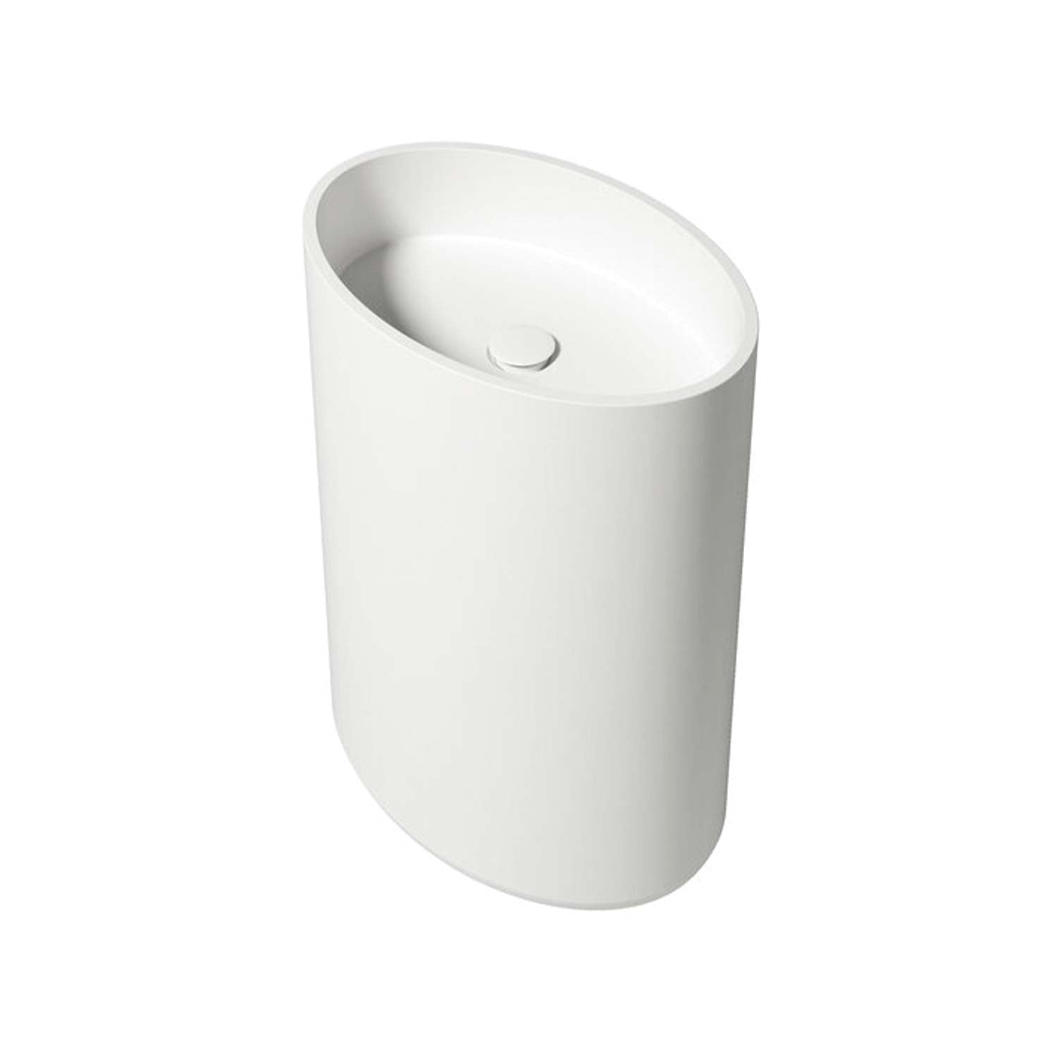 DAX ELIPSE collection matte finish pedestal sink