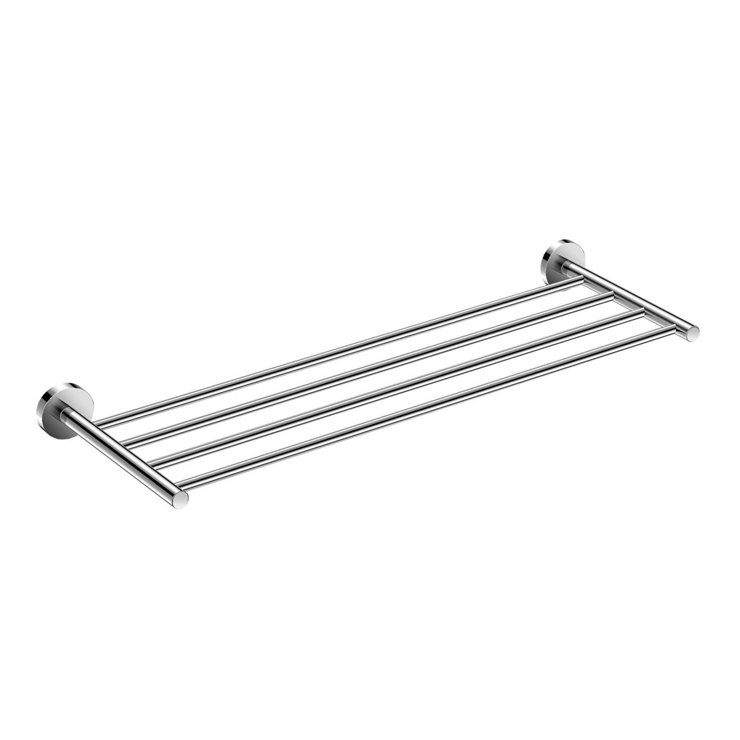 DAX Valencia Towel Rack with Shelf, Wall Mount, Brass Body, 23-5/8 x 7-7/8 x 2 Inches (DAX-GDC120168)
