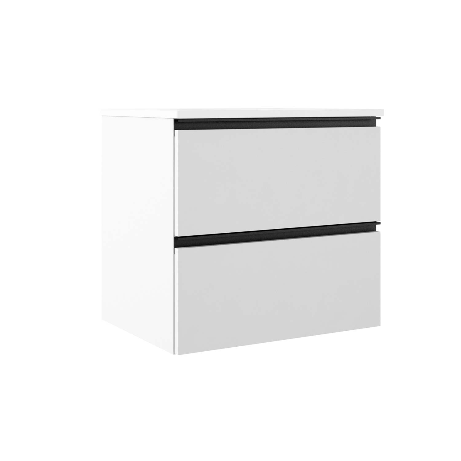 Granada Single Vanity 2 Drawers with Basin Included