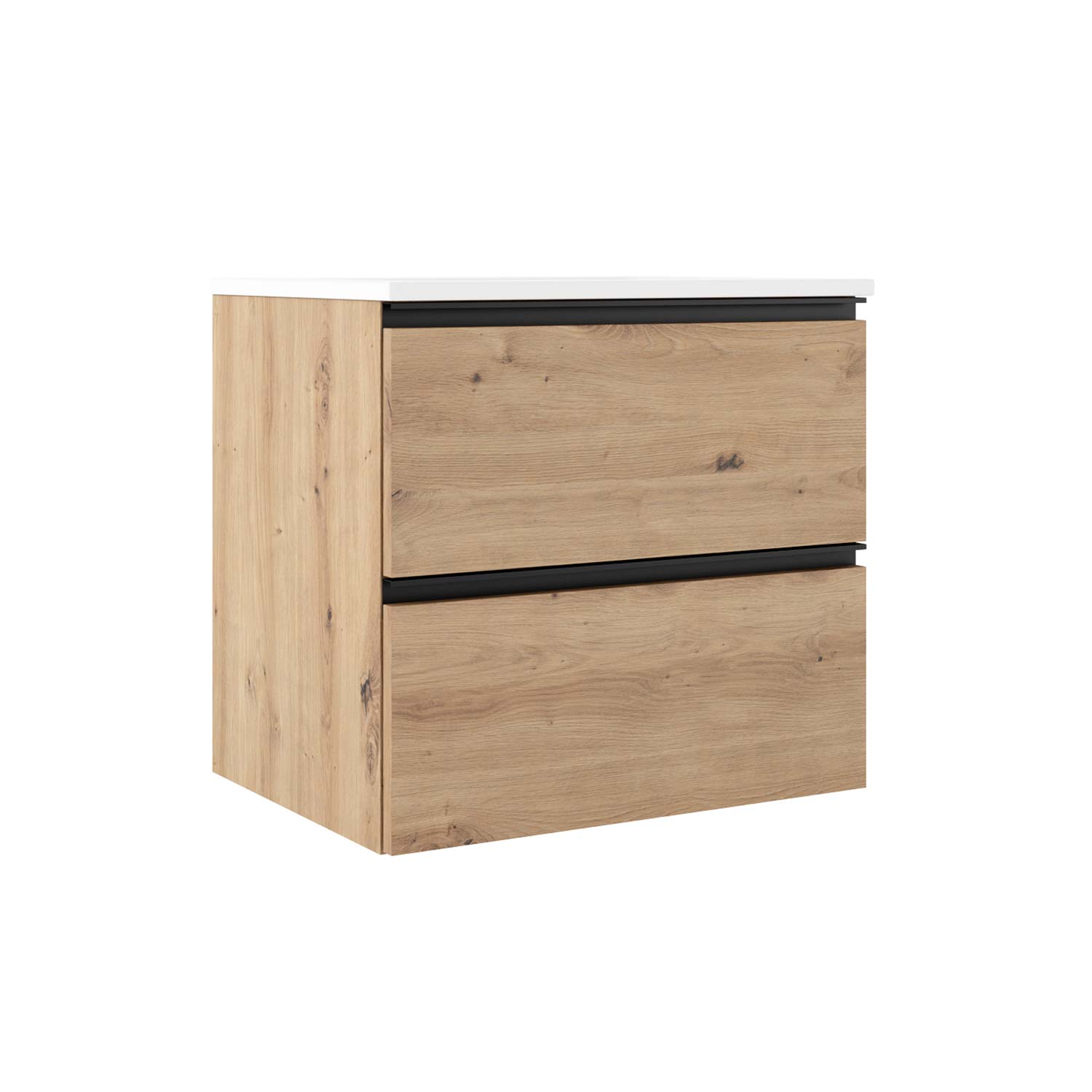 Granada Single Vanity 2 Drawers with Basin Included