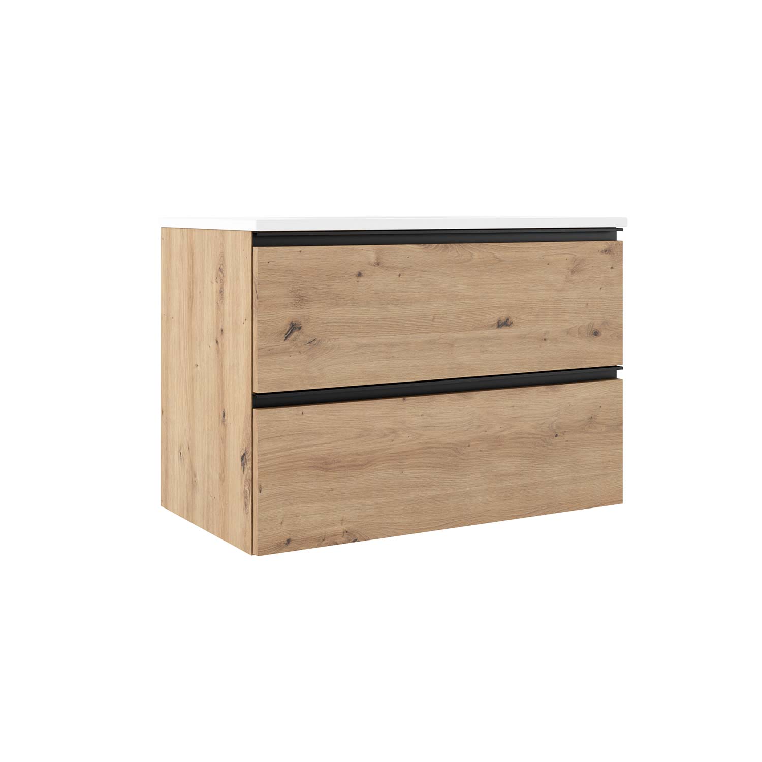 Granada Single Vanity 2 Drawers with Basin Included