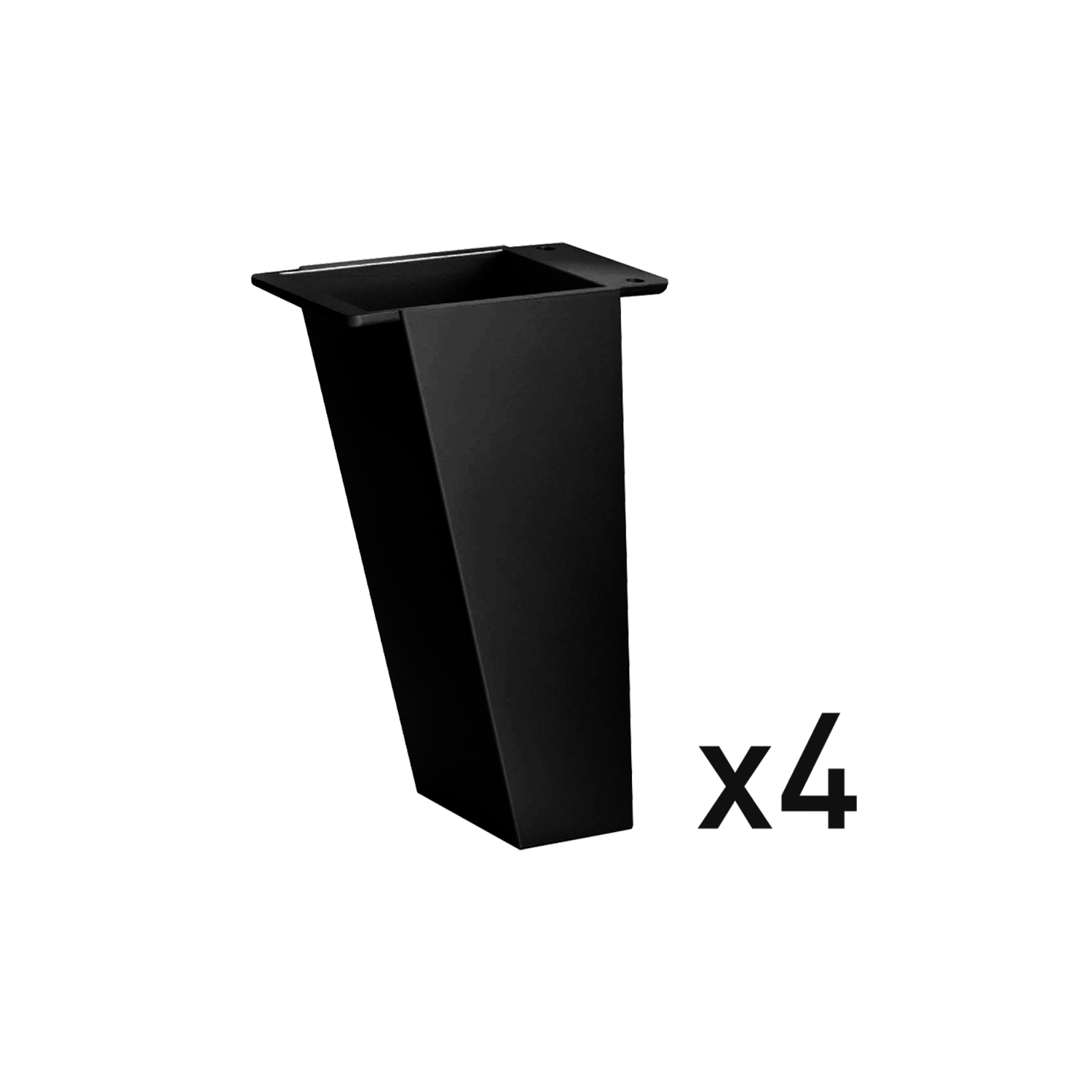 Set of 4 Legs for Granada Vanity - Black (DAX-GRA087610-BL)