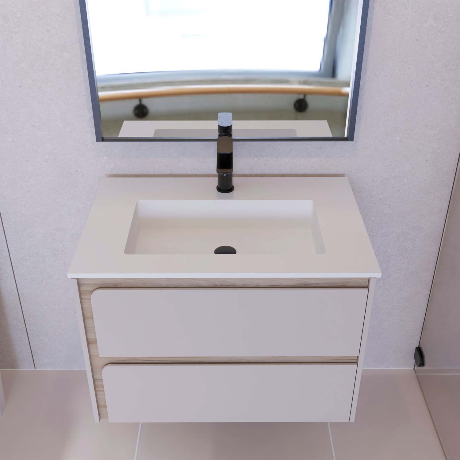 Indico Bathroom Single Vanity Cabinet with Basin Included