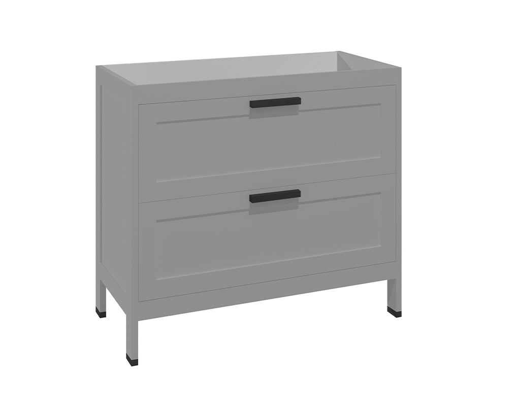 Lakeside Bathroom Single Vanity Cabinet with Onix Basin