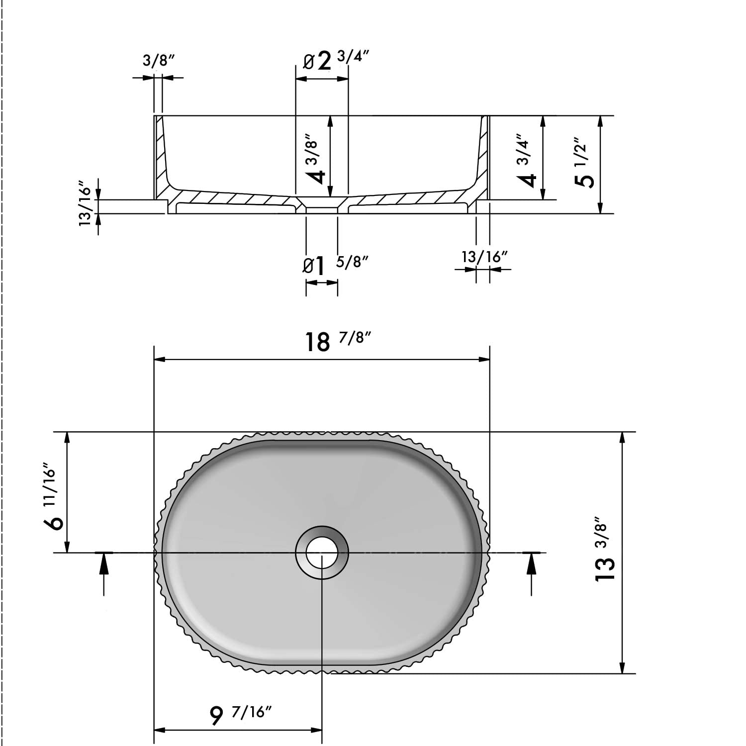 Bathroom Sinks OLYMPIA Collection by DAX