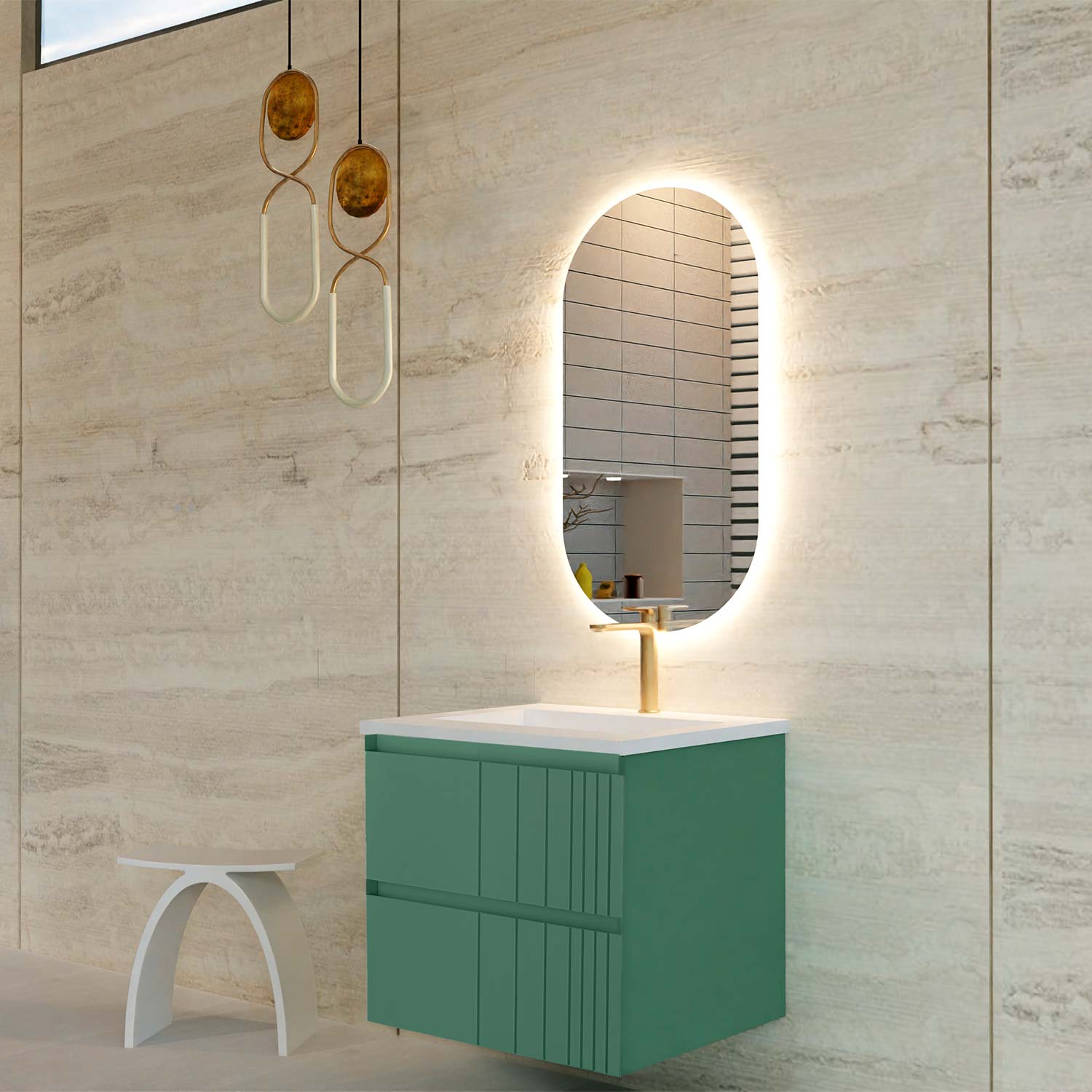 vanity cabinet 24 inches with basin included