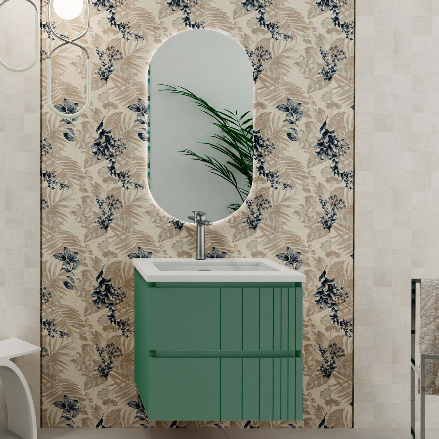 vanity cabinet 24 inches with basin included