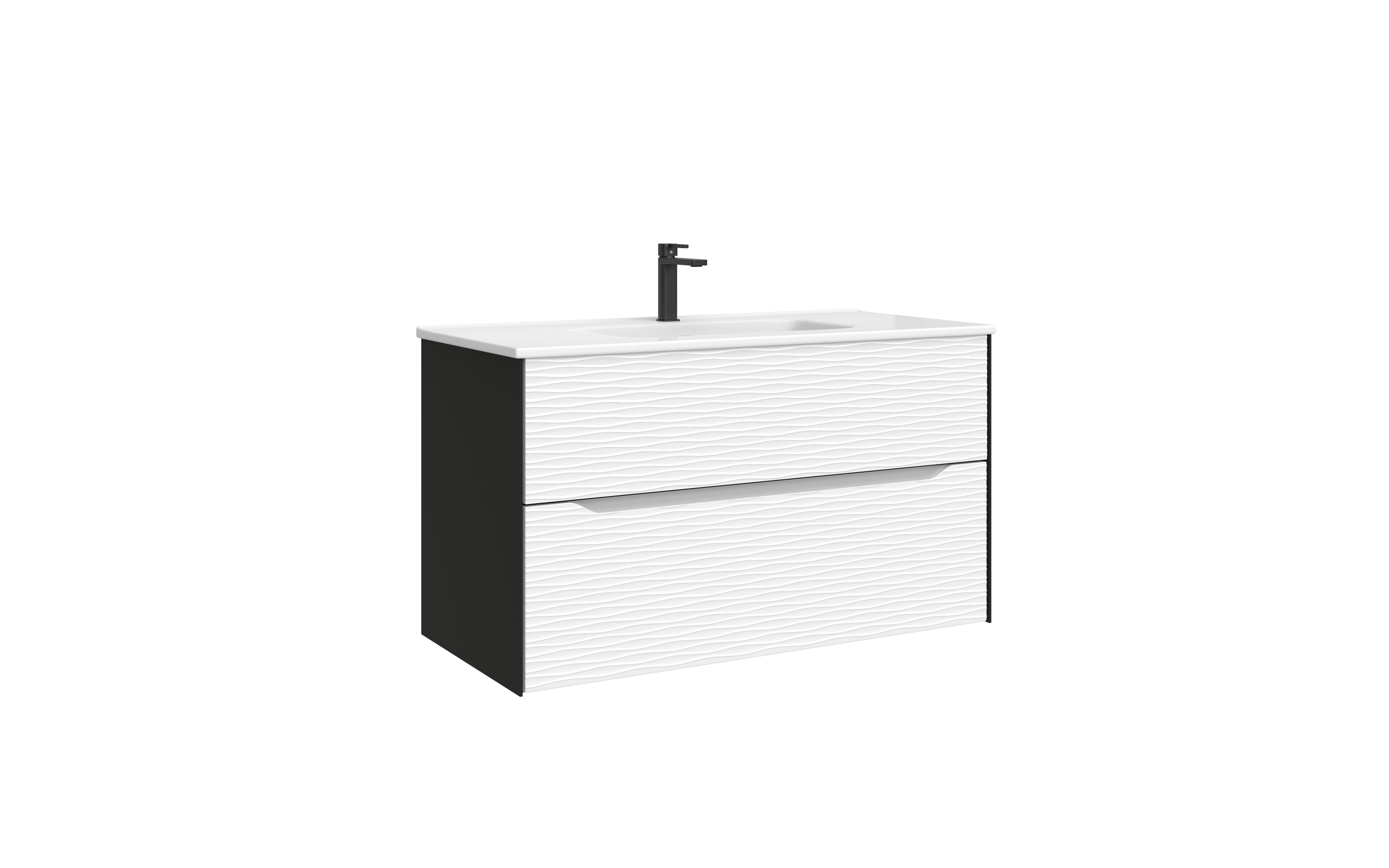 DAX Sahara Bathroom Vanity Cabinet with Onix Basin