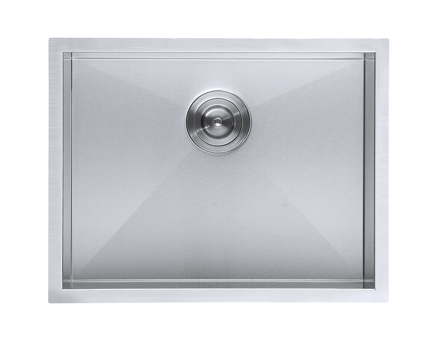 DAX Handmade Single Bowl Undermount Kitchen Sink - 16 Gauge (DAX-SQ-1918)